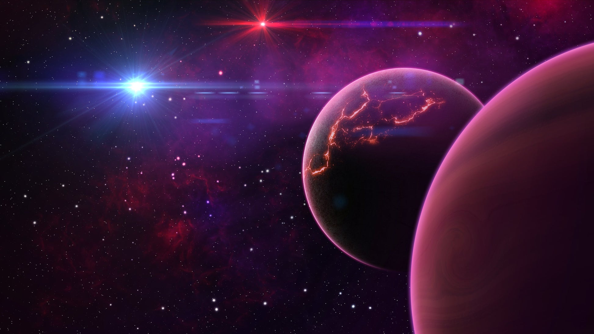 Voidstar Infinite Space Mousepad