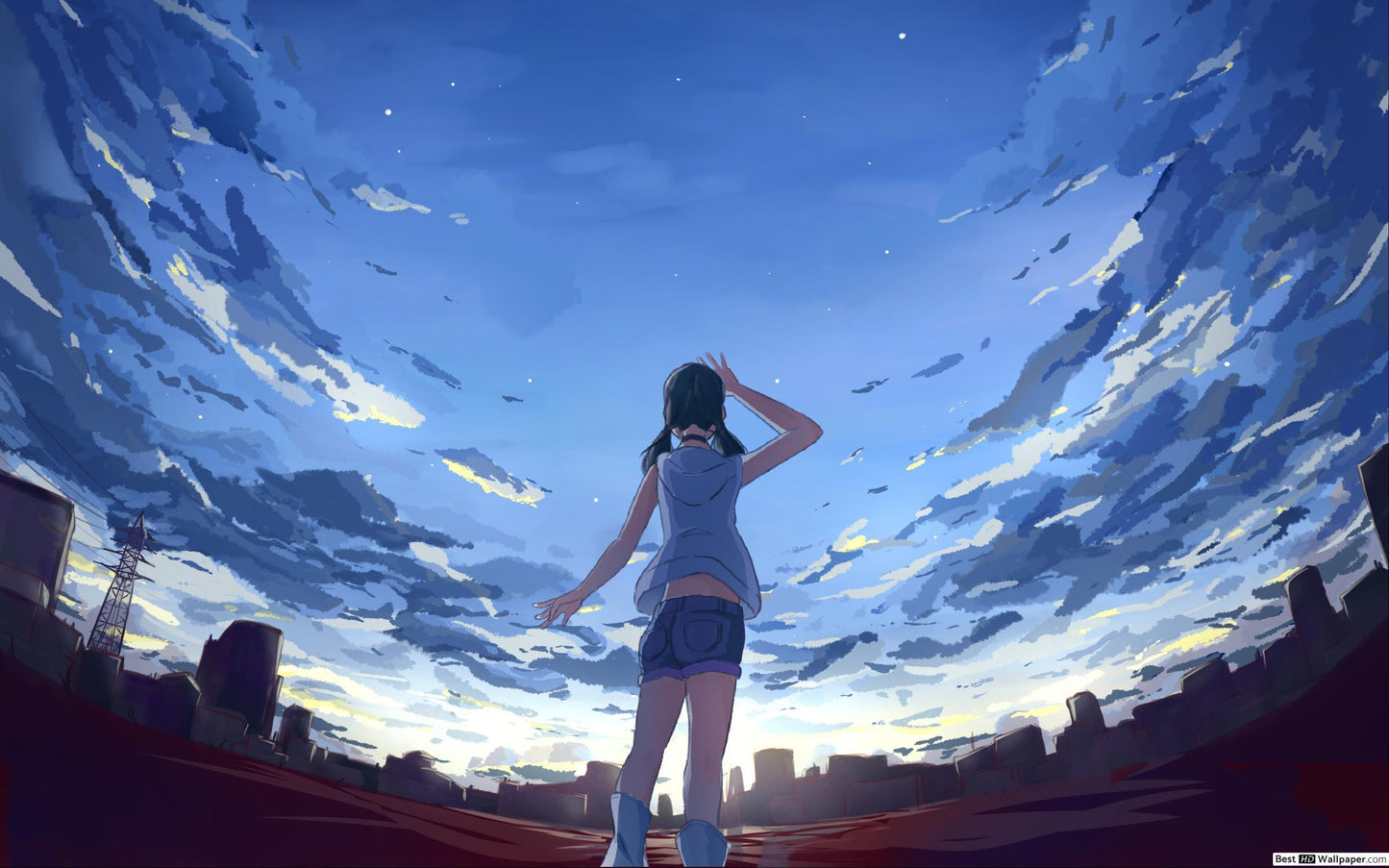 Weathering With You V11 Mousepad