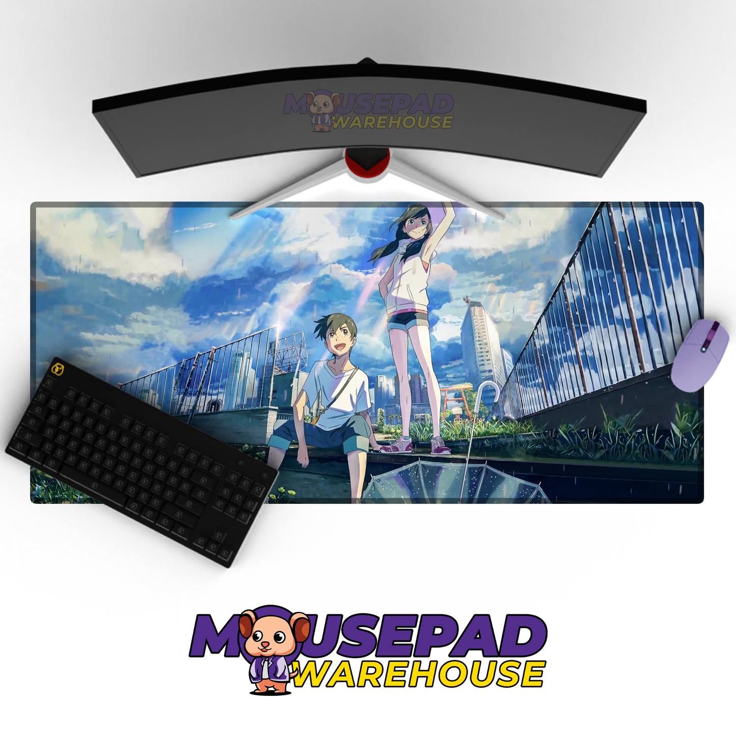 Weathering With You V7 Mousepad Mockup