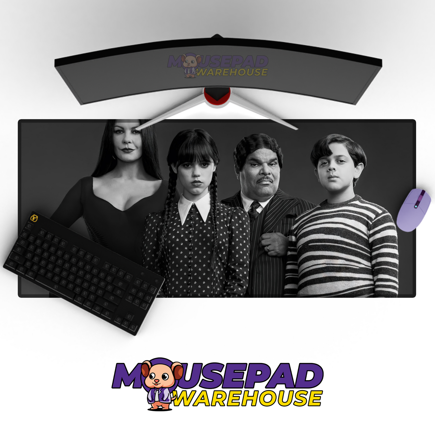 Wednesday V11 Mousepad Mockup