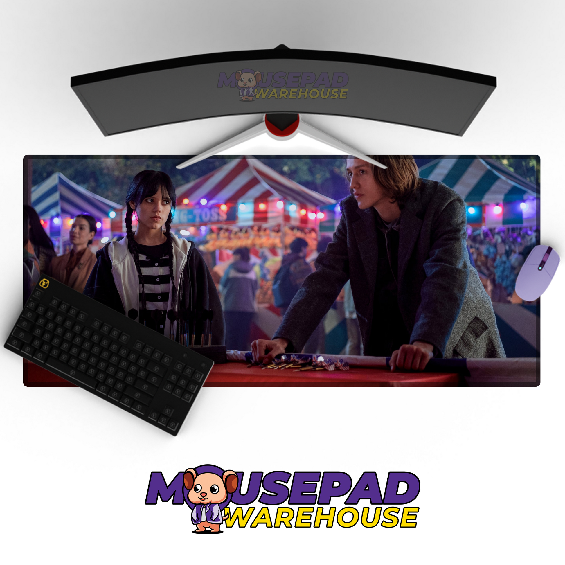 Wednesday V12 Mousepad Mockup