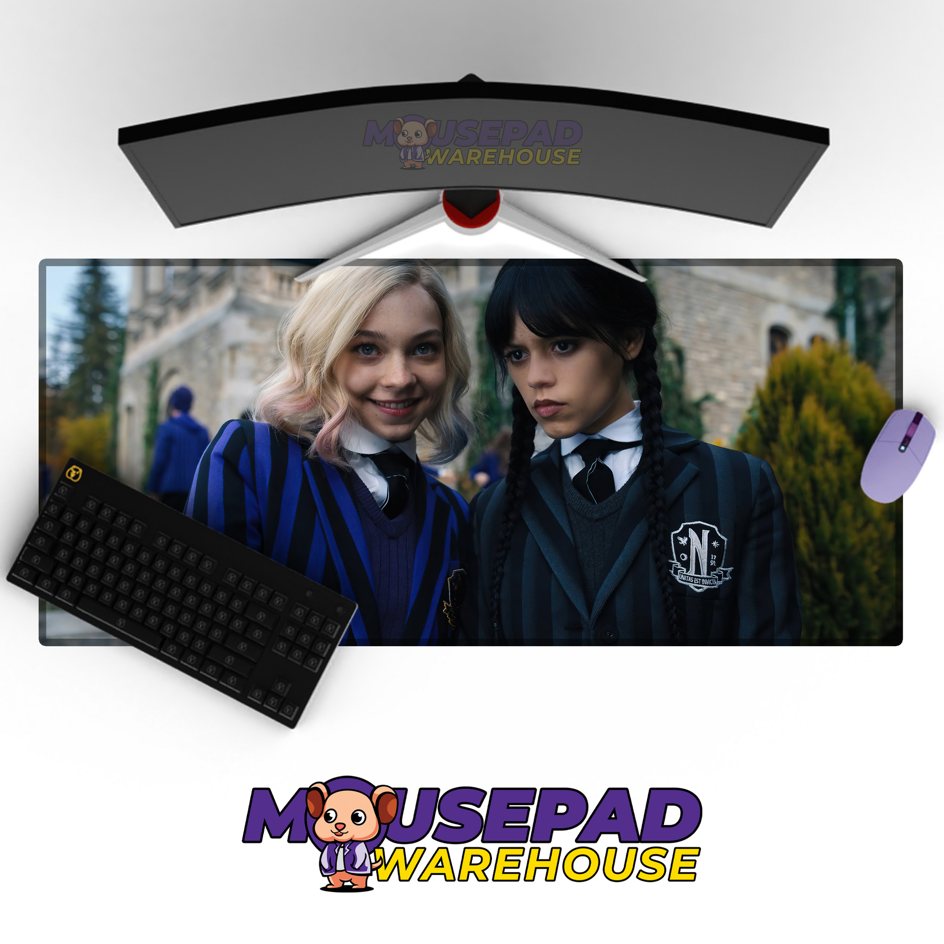 Wednesday V4 Mousepad Mockup