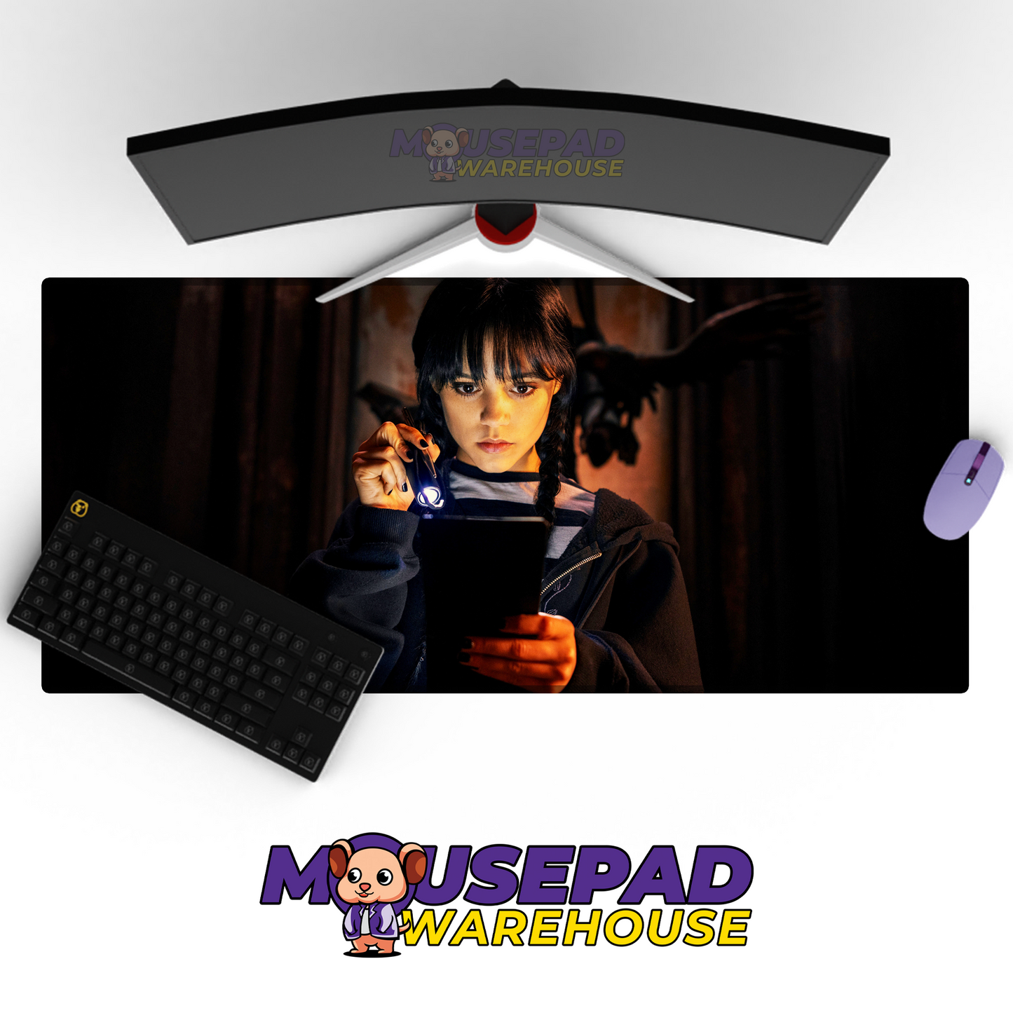 Wednesday V8 Mousepad Mockup