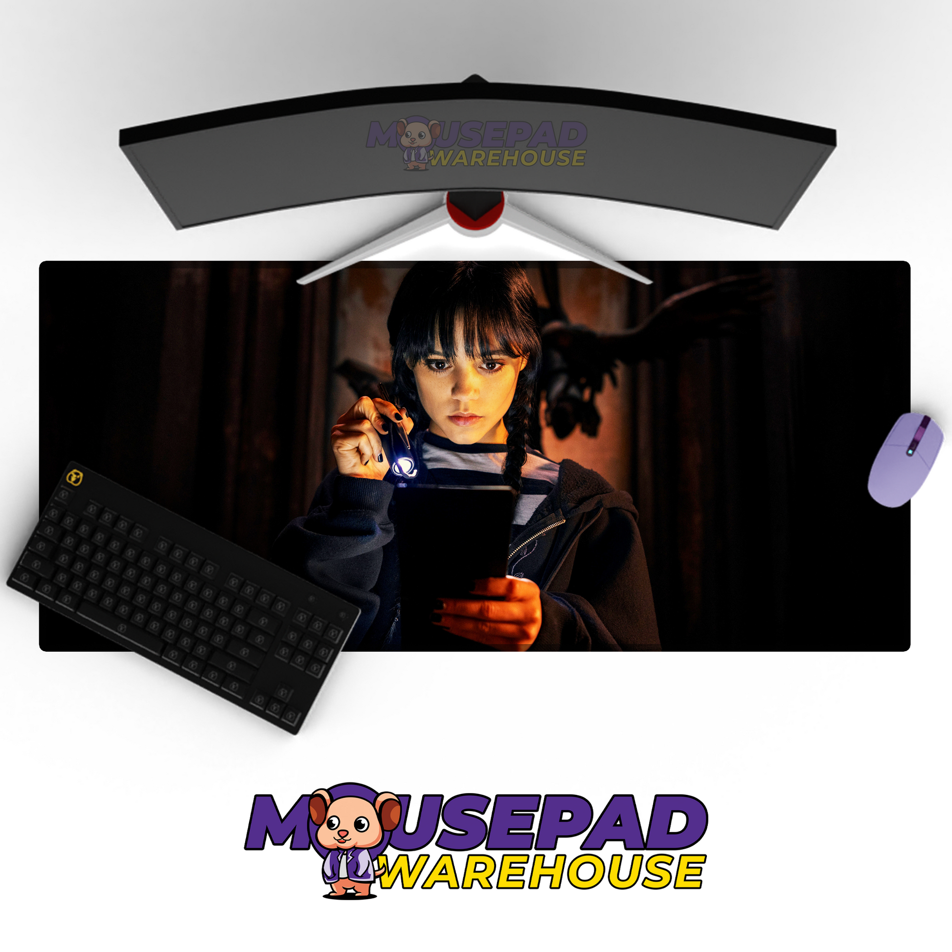 Wednesday V8 Mousepad Mockup