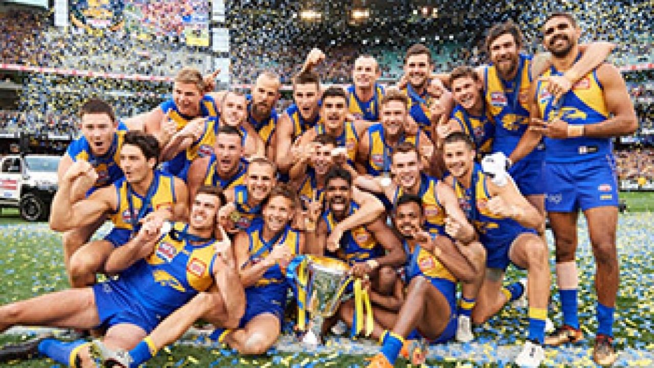 West Coast Eagles V5 Mousepad Deskmat