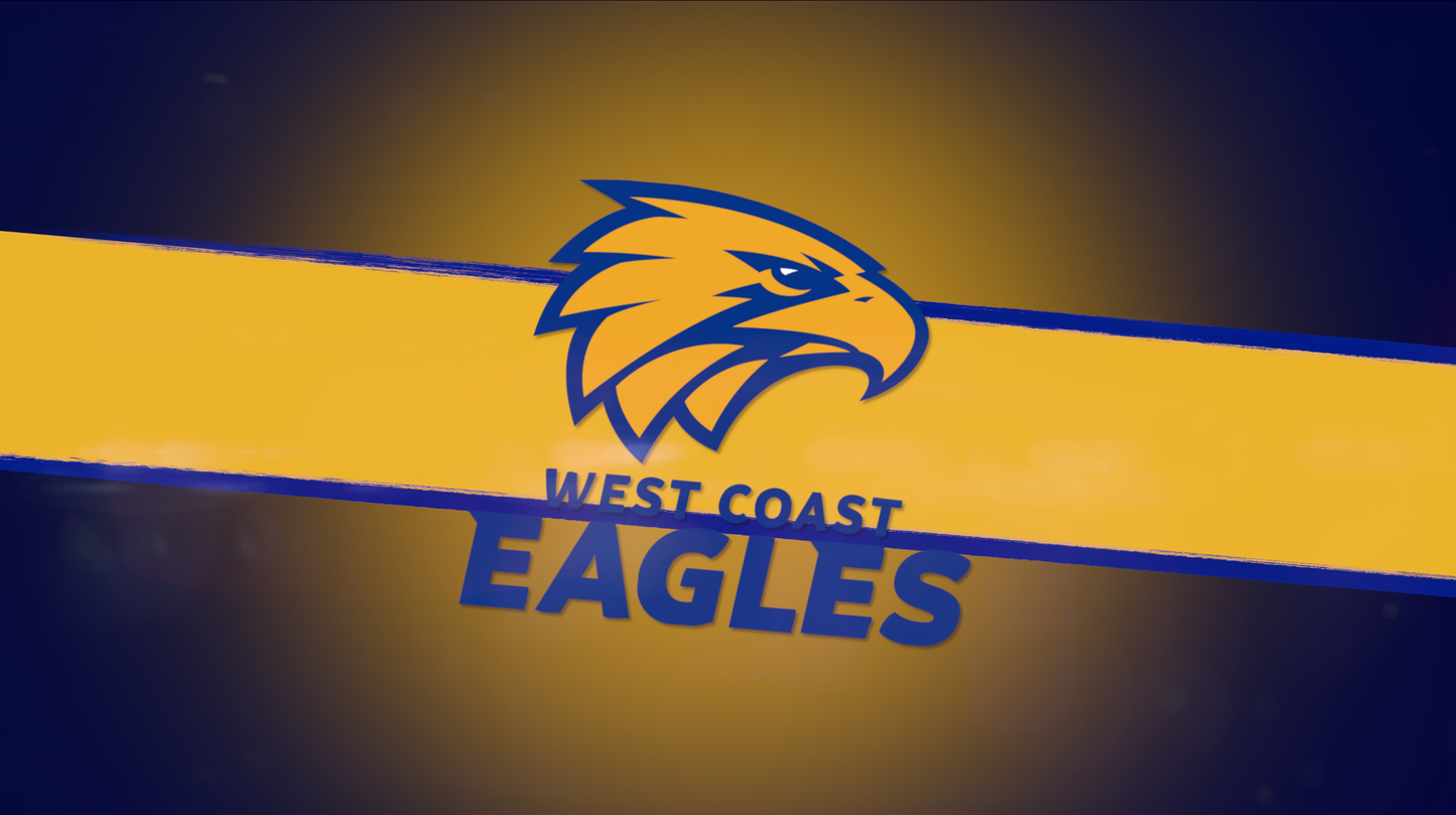 West Coast Eagles V6 Mousepad Deskmat
