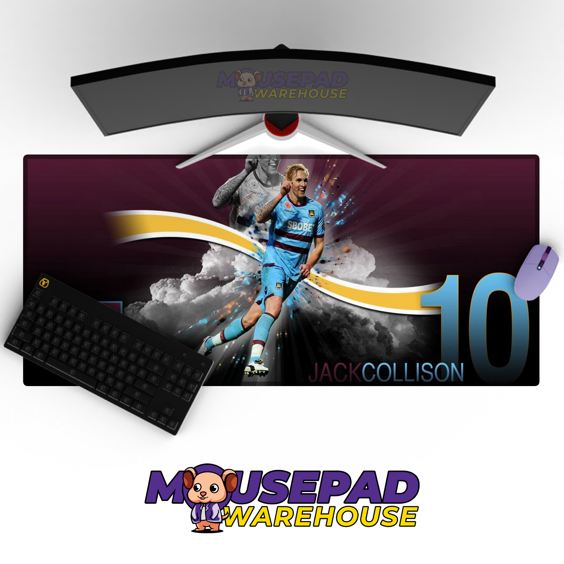West Ham United V15 Mousepad Mockup