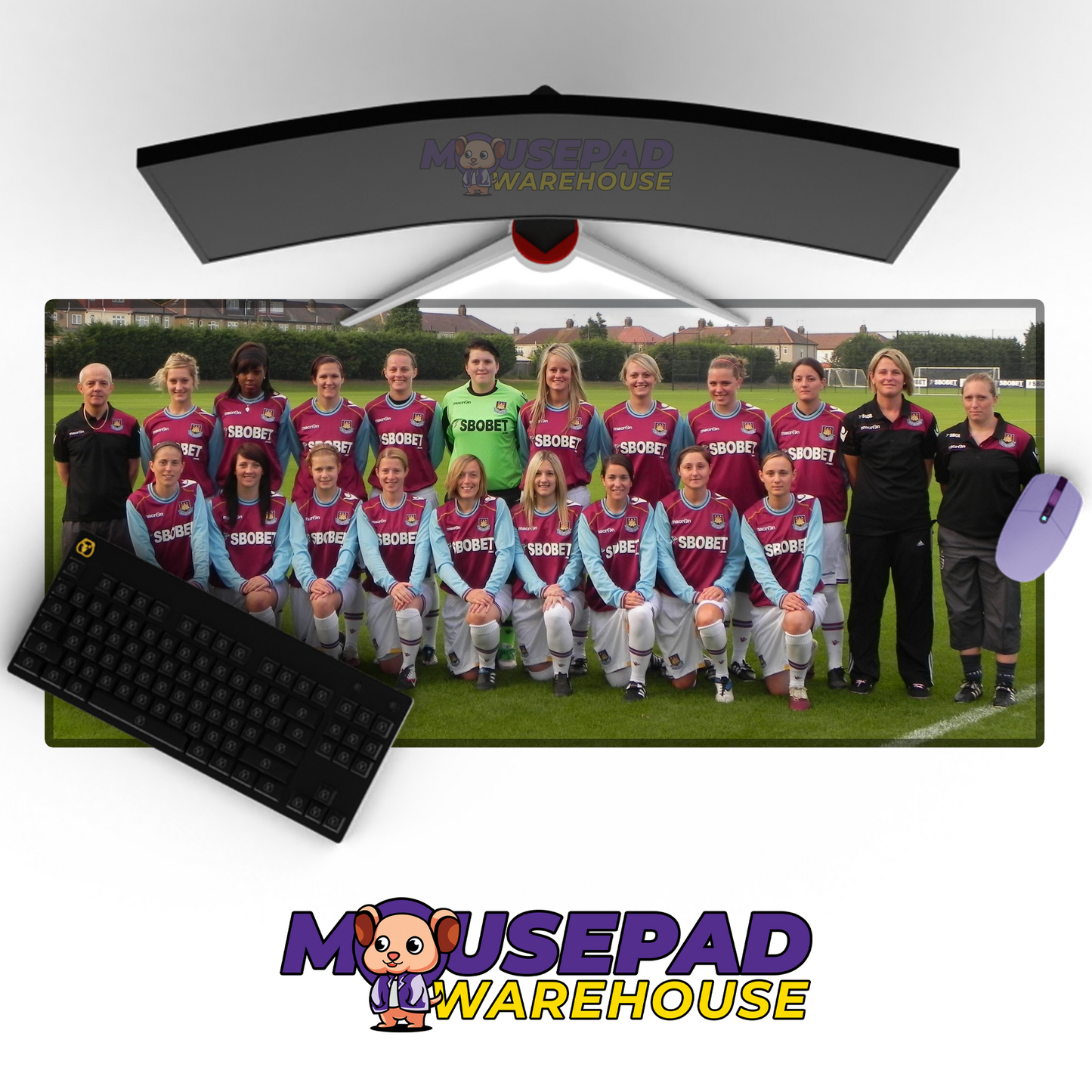 West Ham United V18 Mousepad Mockup