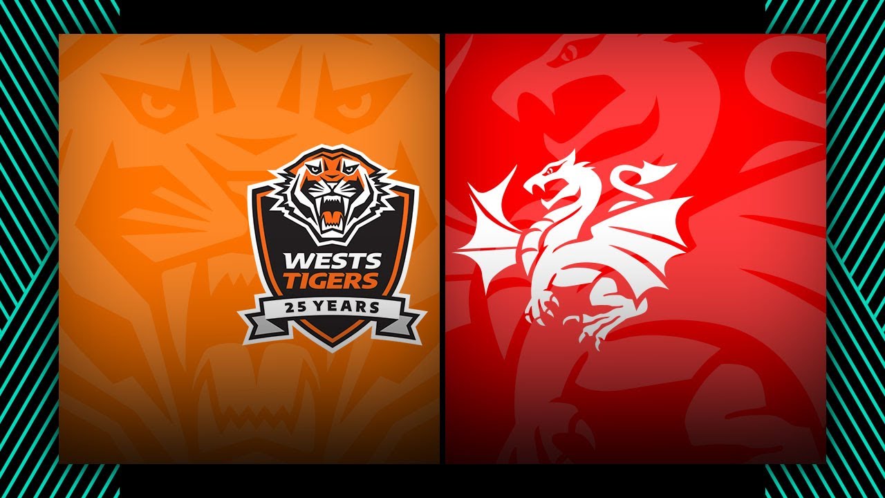Wests Tigers V10 Mousepad Deskmat