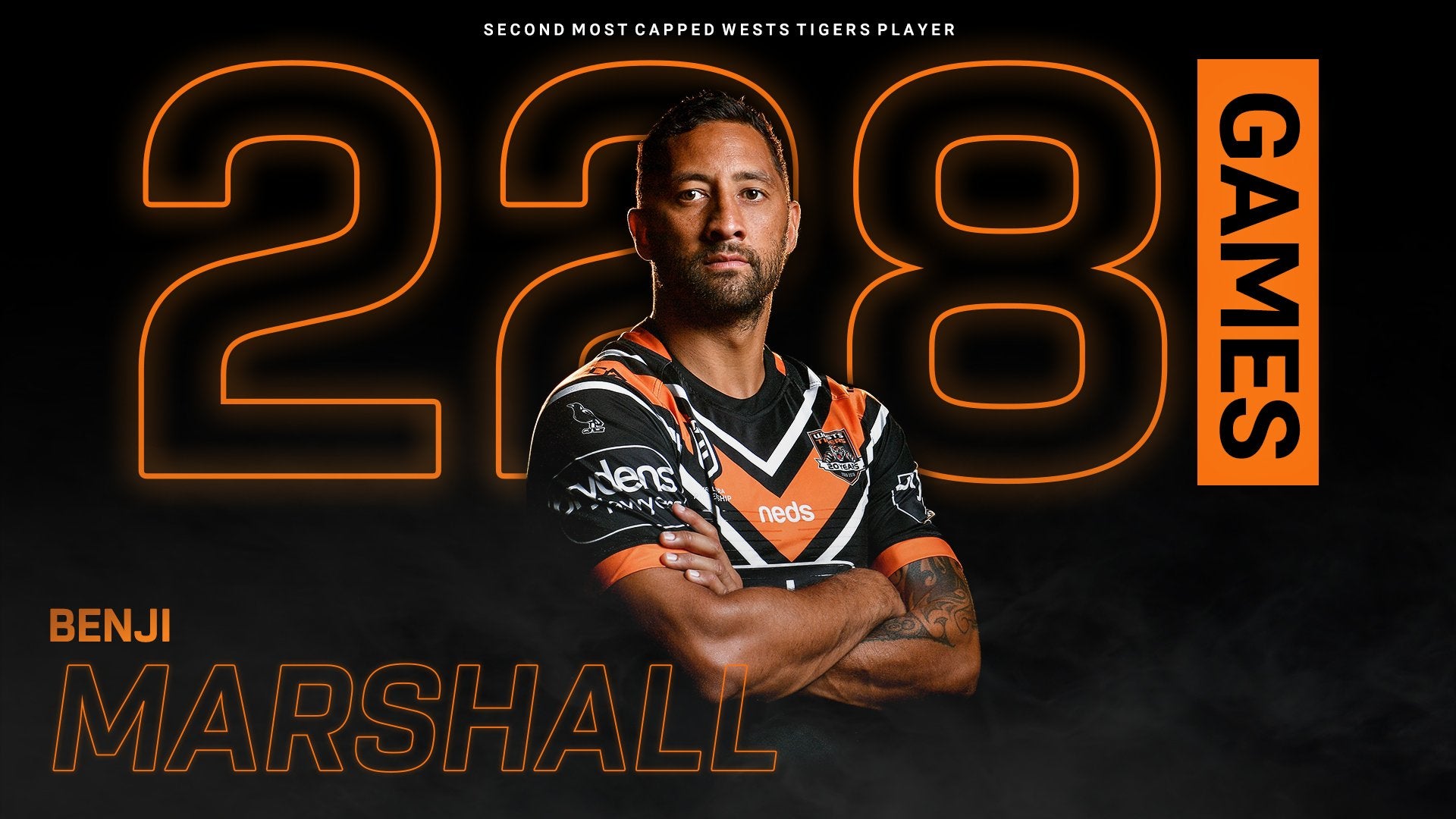 Wests Tigers V6 Mousepad Deskmat