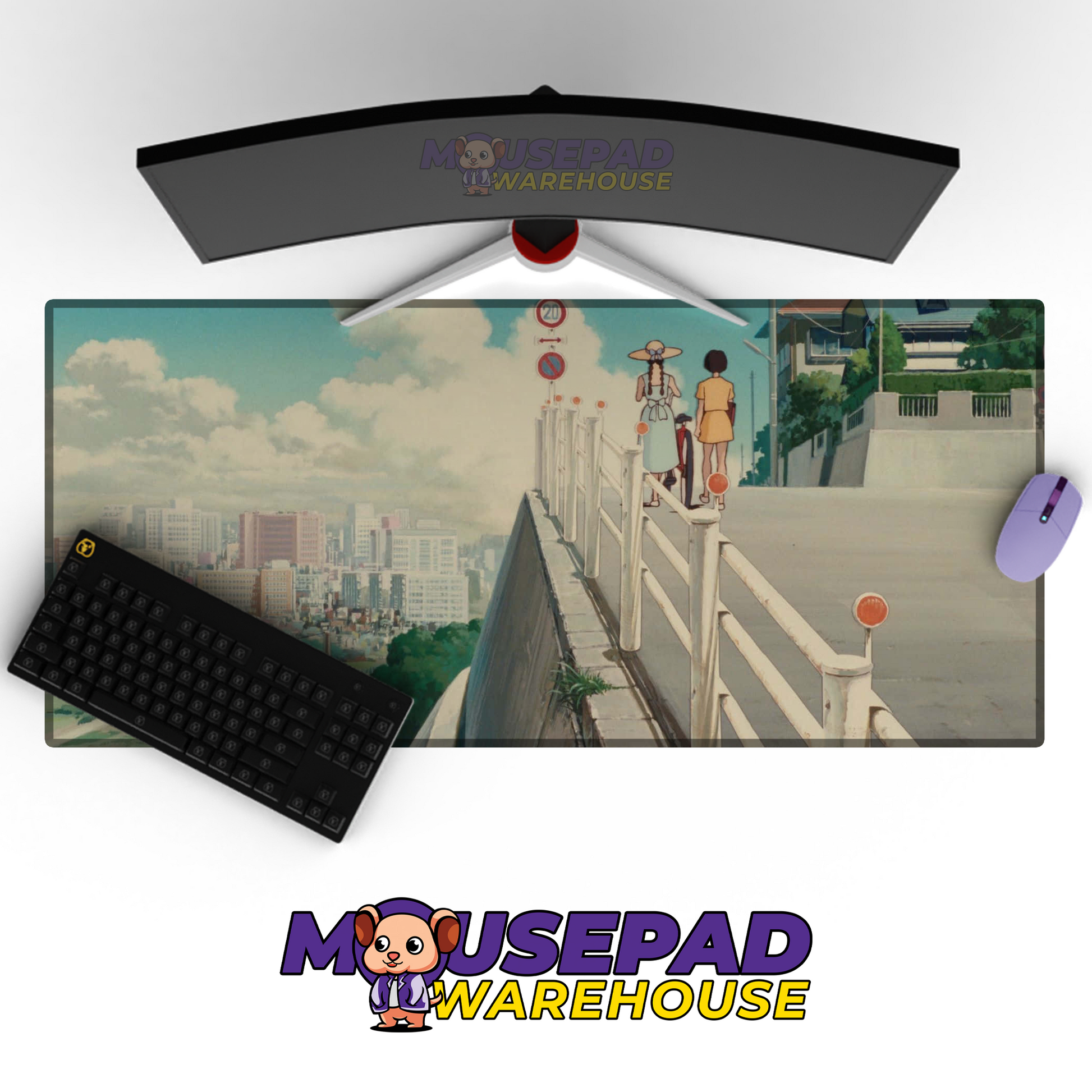 Whisper of the Heart V2 Mousepad Mockup