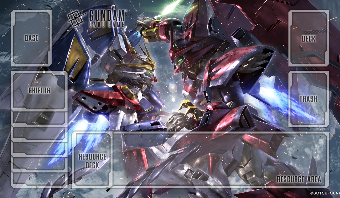 Wing 30th Anniversary Gundam TCG Playmat