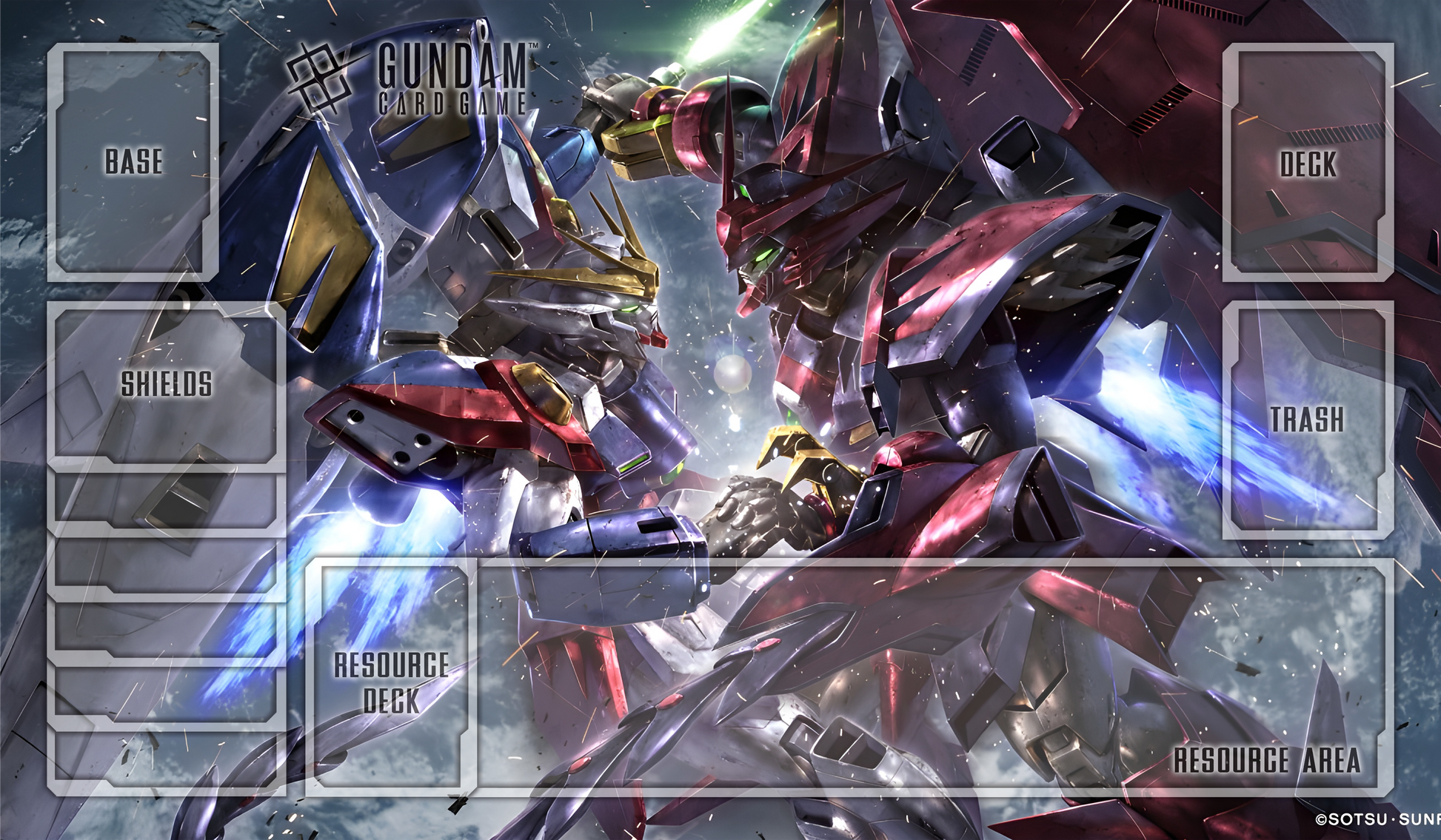 Wing 30th Anniversary Gundam TCG Playmat