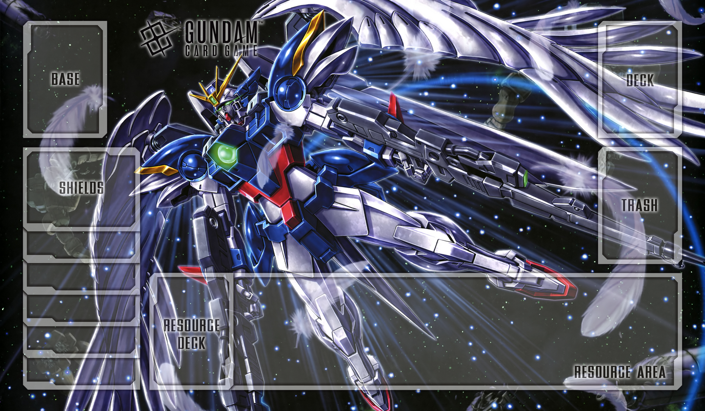 Wing Zero Fly Gundam TCG Playmat