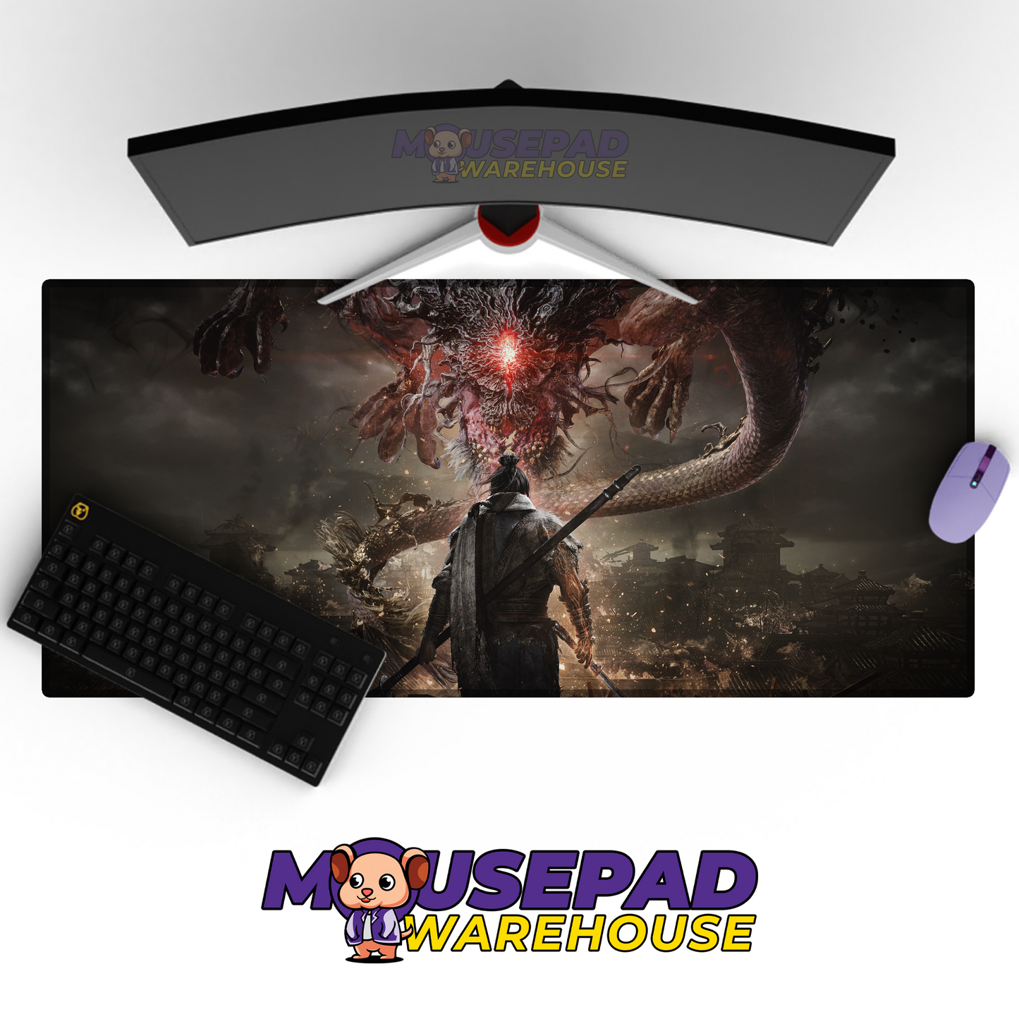 Wo Long Fallen Dynasty V12 Mousepad Mockup