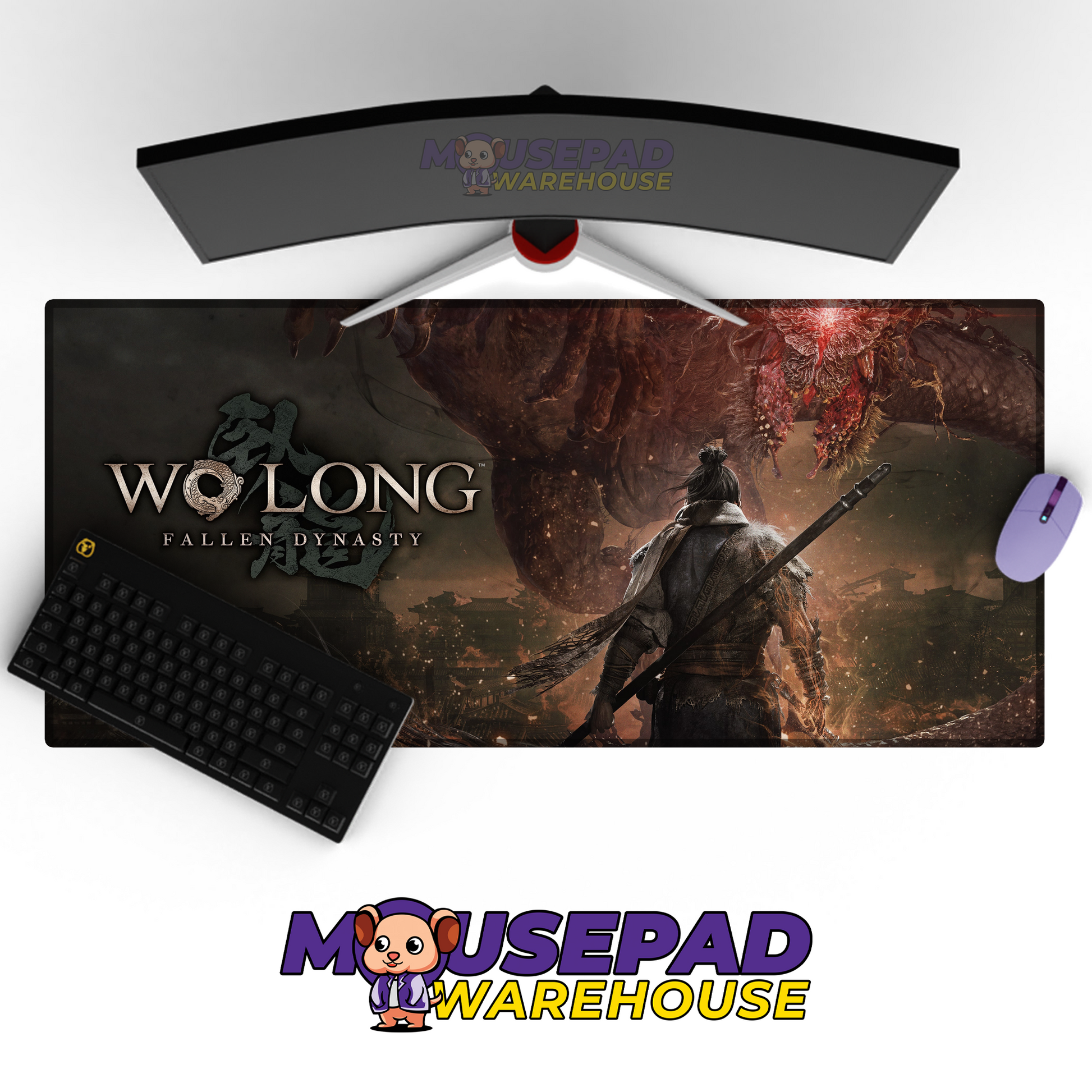 Wo Long Fallen Dynasty V14 Mousepad Mockup