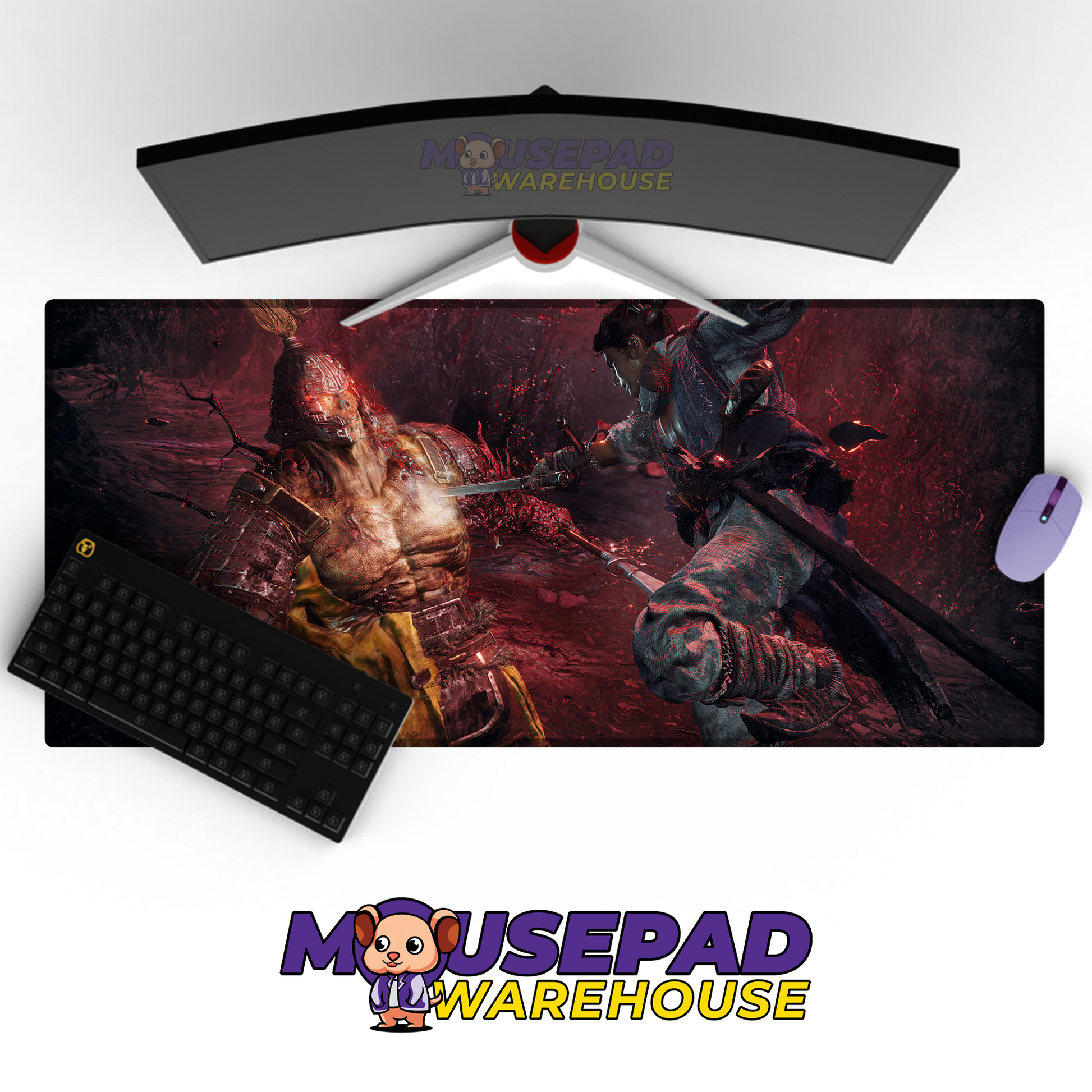 Wo Long Fallen Dynasty V18 Mousepad Mockup