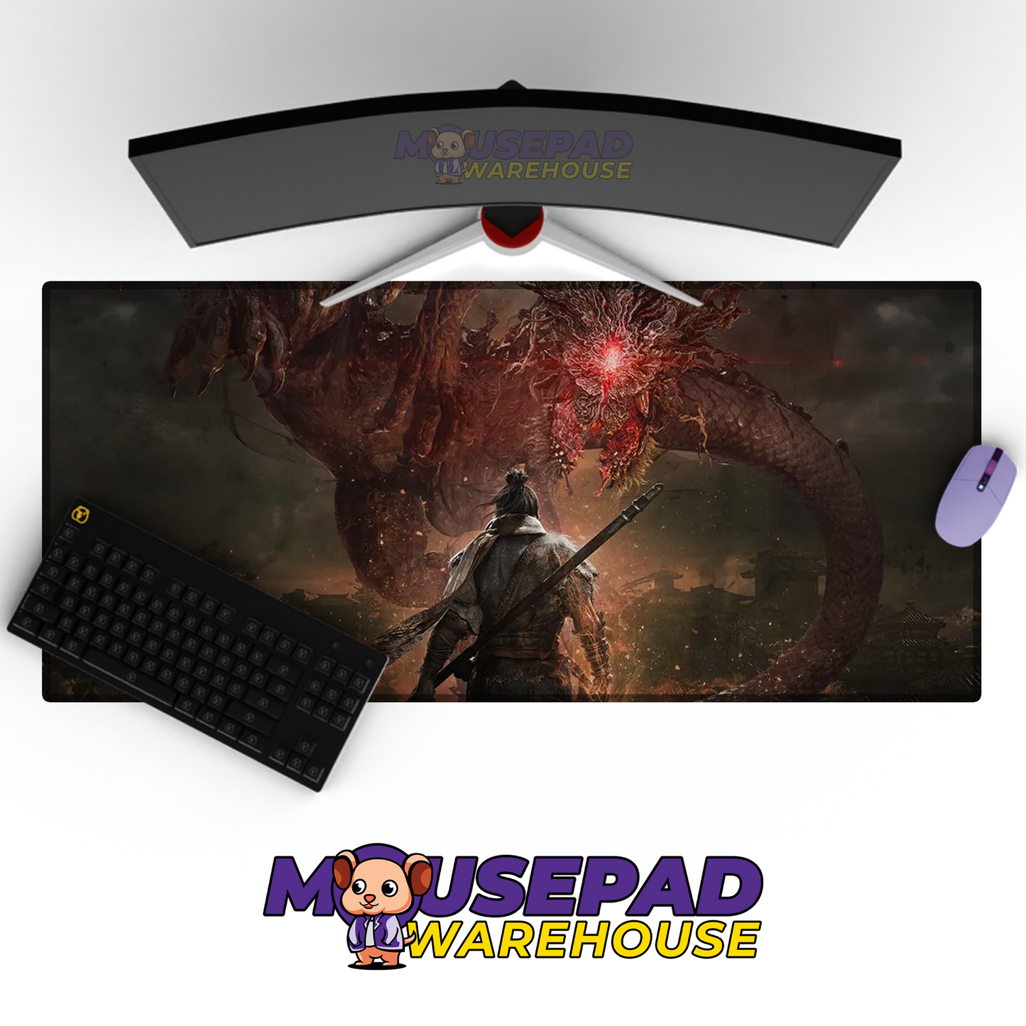 Wo Long Fallen Dynasty V8 Mousepad Mockup