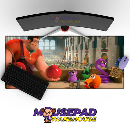 Wreck It Ralph V12 Mousepad Mockup