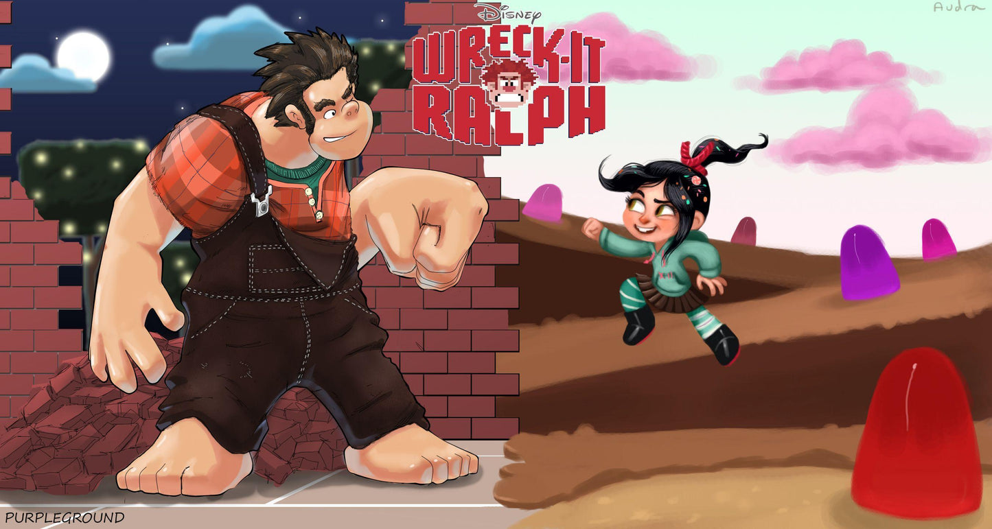 Wreck It Ralph V13 Mousepad