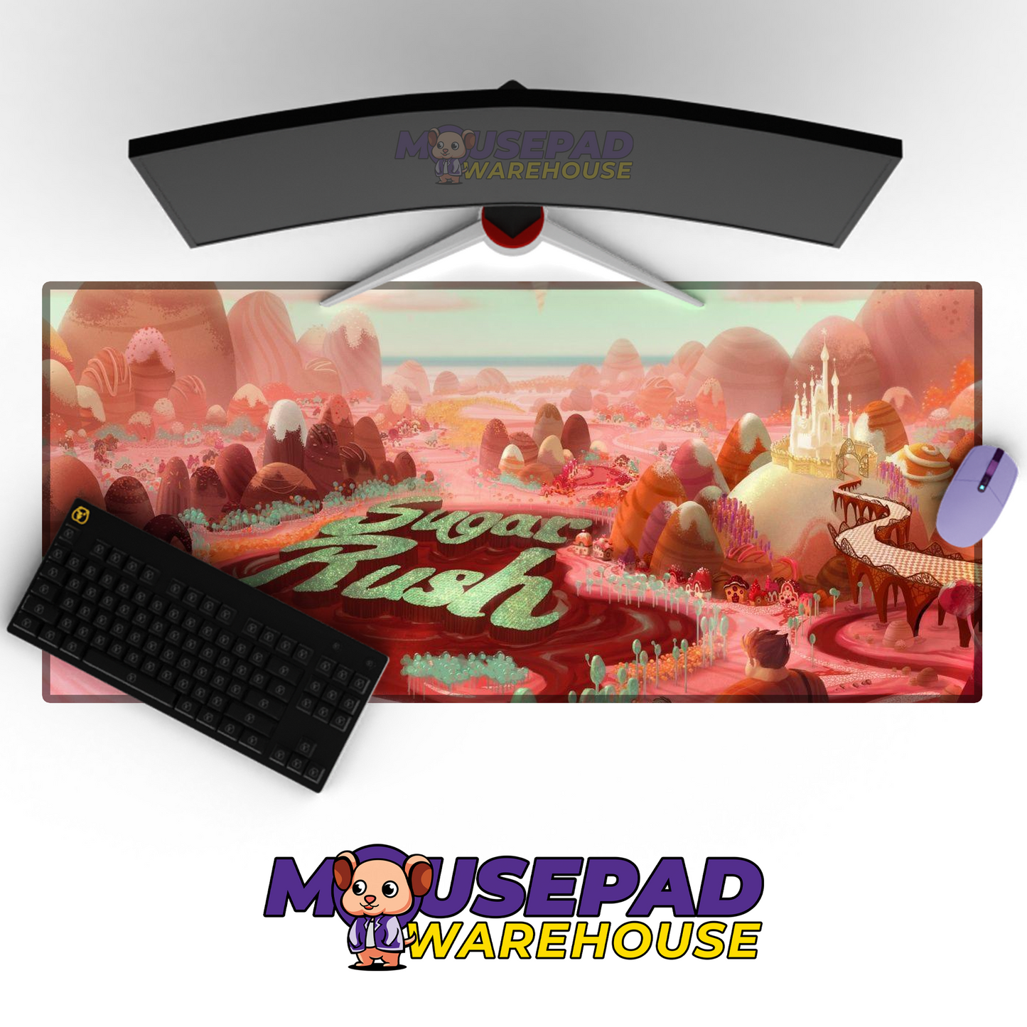 Wreck It Ralph V15 Mousepad Mockup