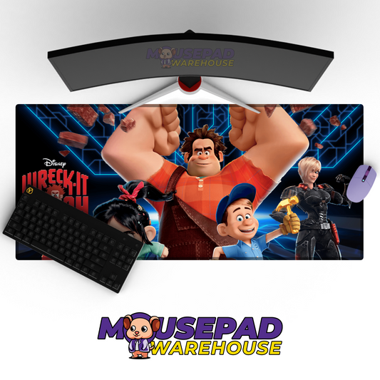 Wreck It Ralph V20 Mousepad Mockup