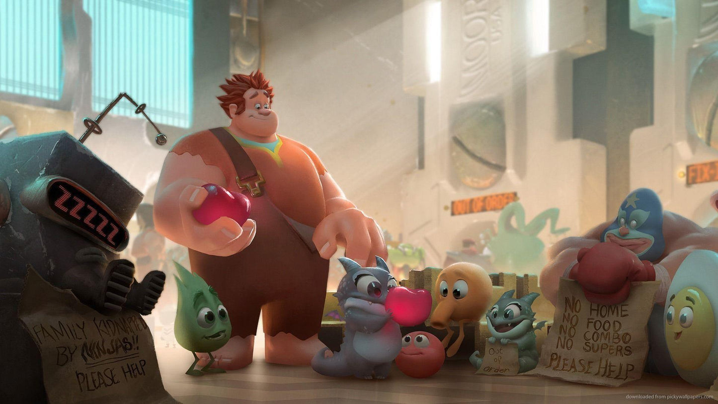 Wreck It Ralph V21 Mousepad