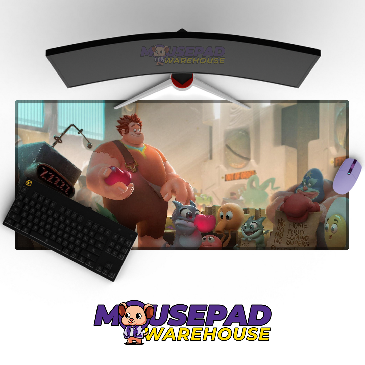 Wreck It Ralph V21 Mousepad Mockup