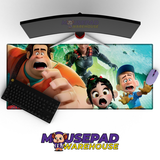Wreck It Ralph V3 Mousepad Mockup