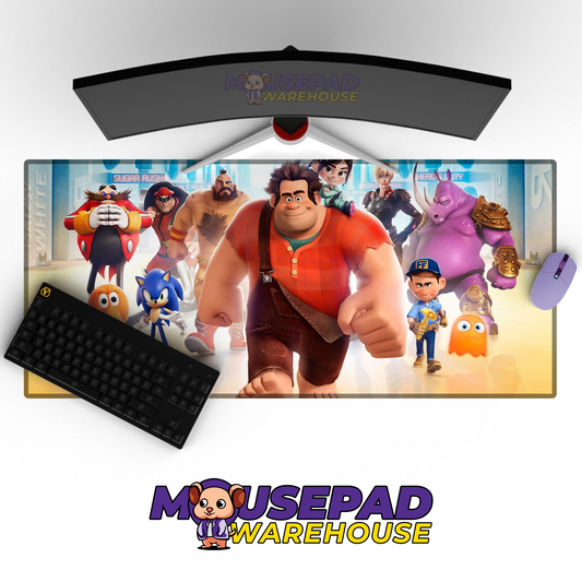 Wreck It Ralph V4 Mousepad Mockup