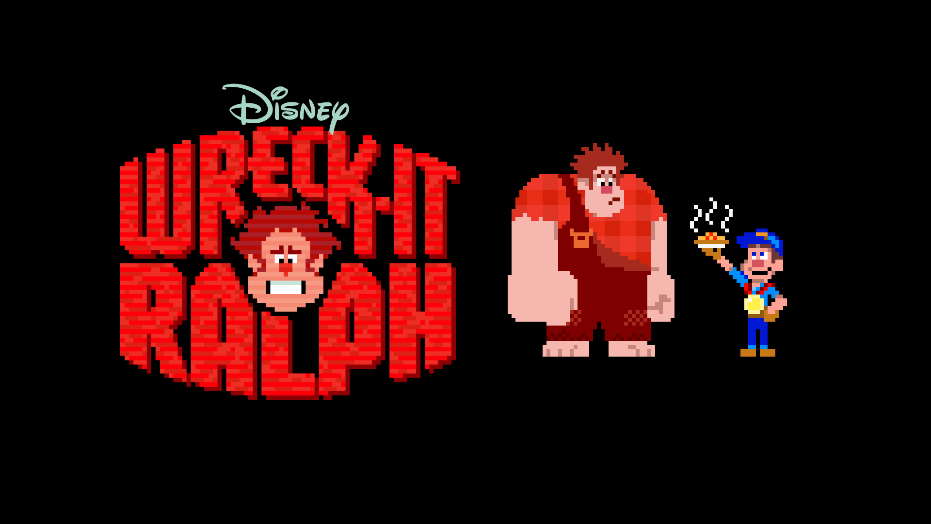 Wreck It Ralph V8 Mousepad