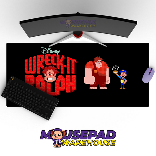 Wreck It Ralph V8 Mousepad Mockup