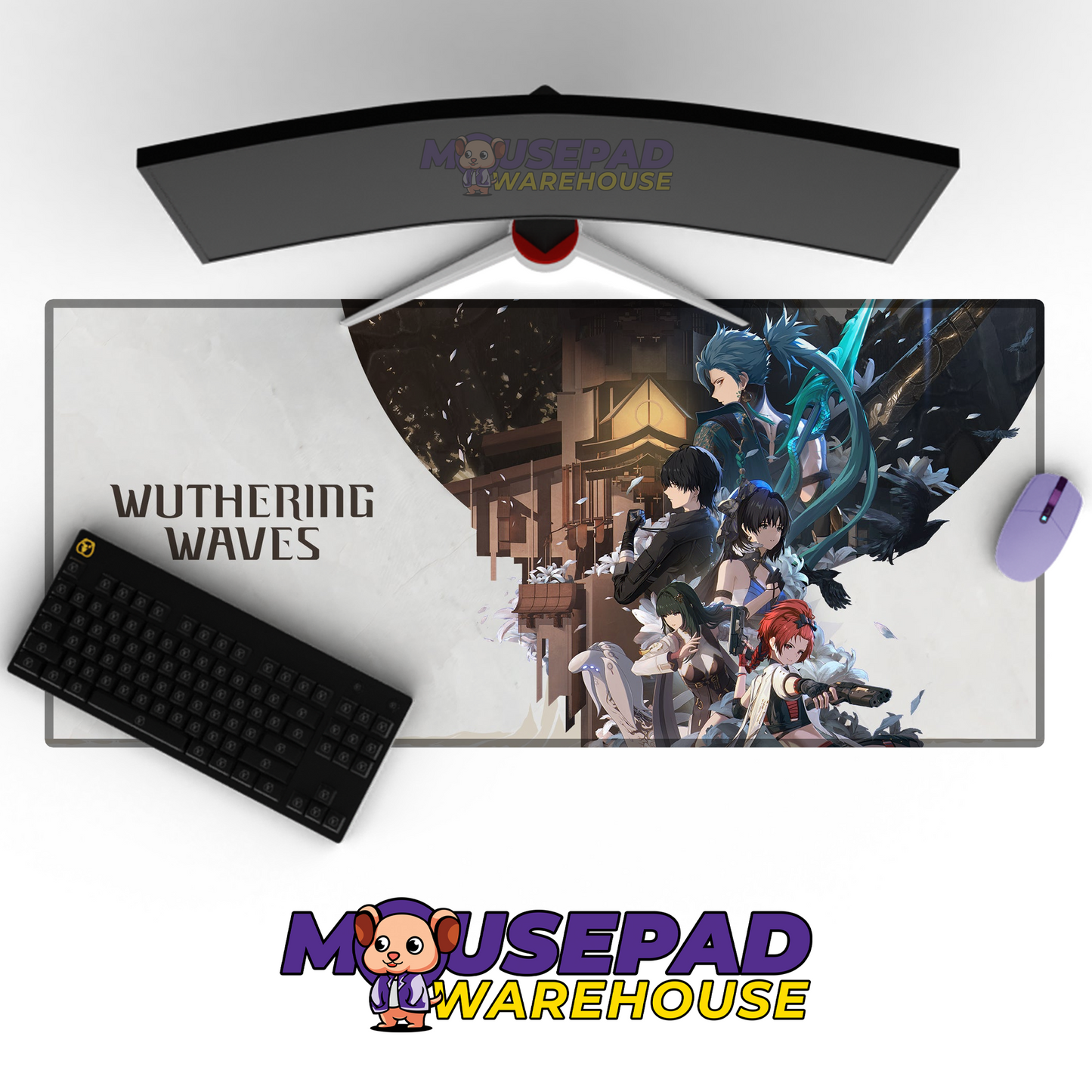 Wuthering Waves V19 Mousepad Mockup