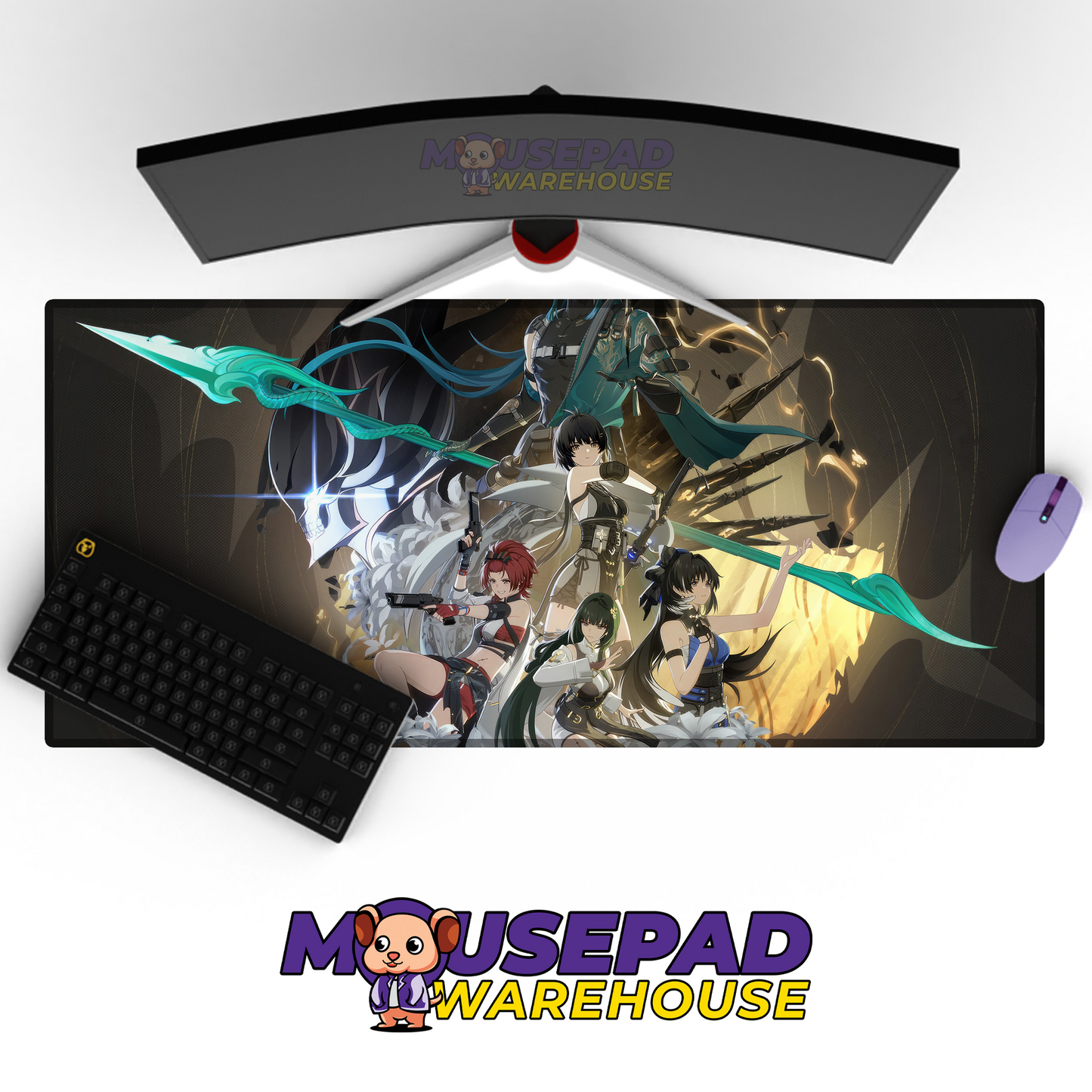 Wuthering Waves V1 Mousepad Mockup