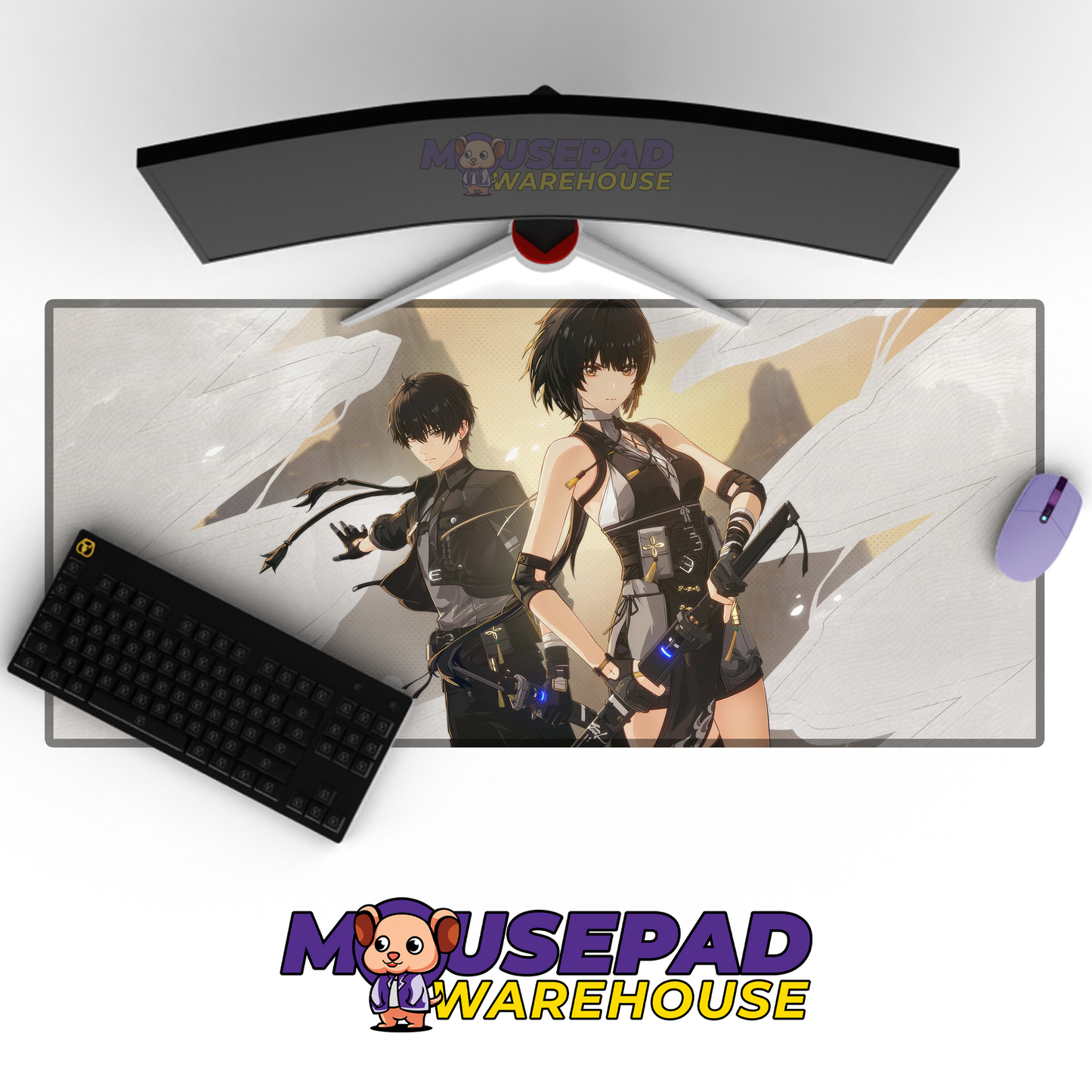 Wuthering Waves V22 Mousepad Mockup