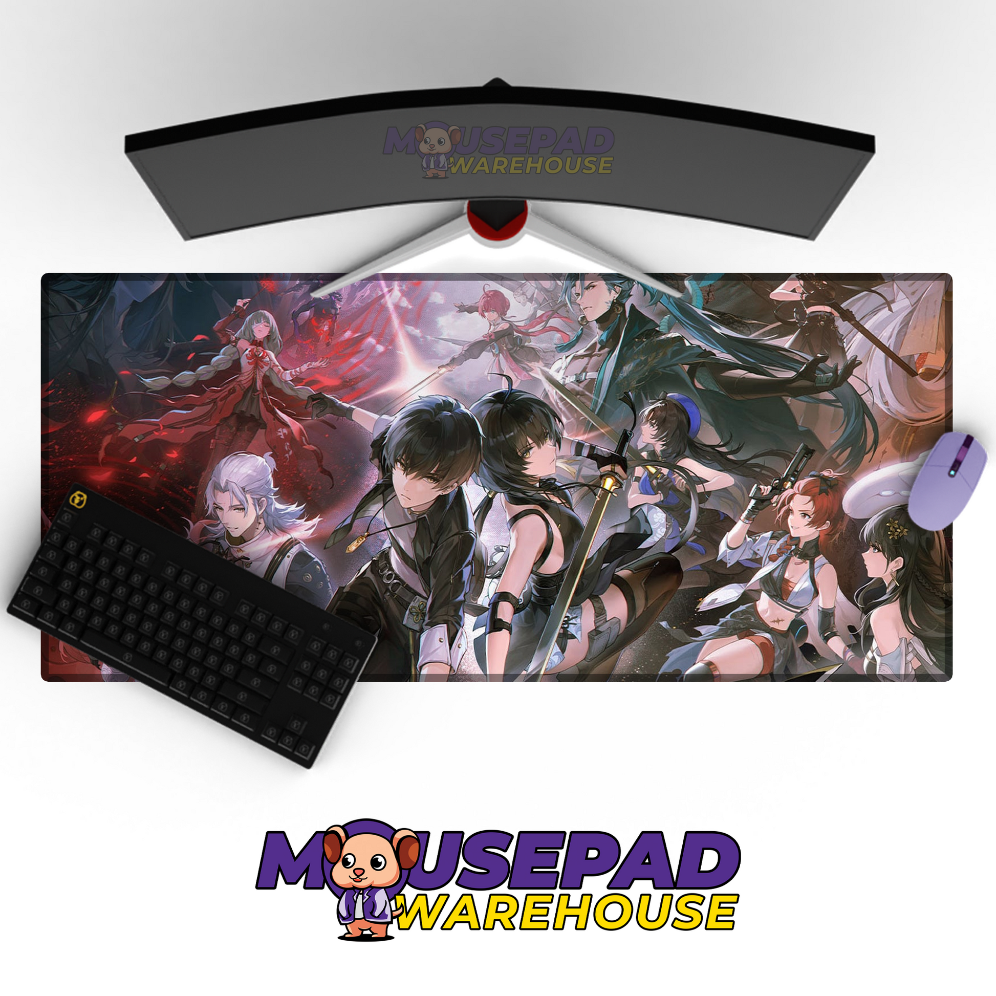 Wuthering Waves V23 Mousepad Mockup