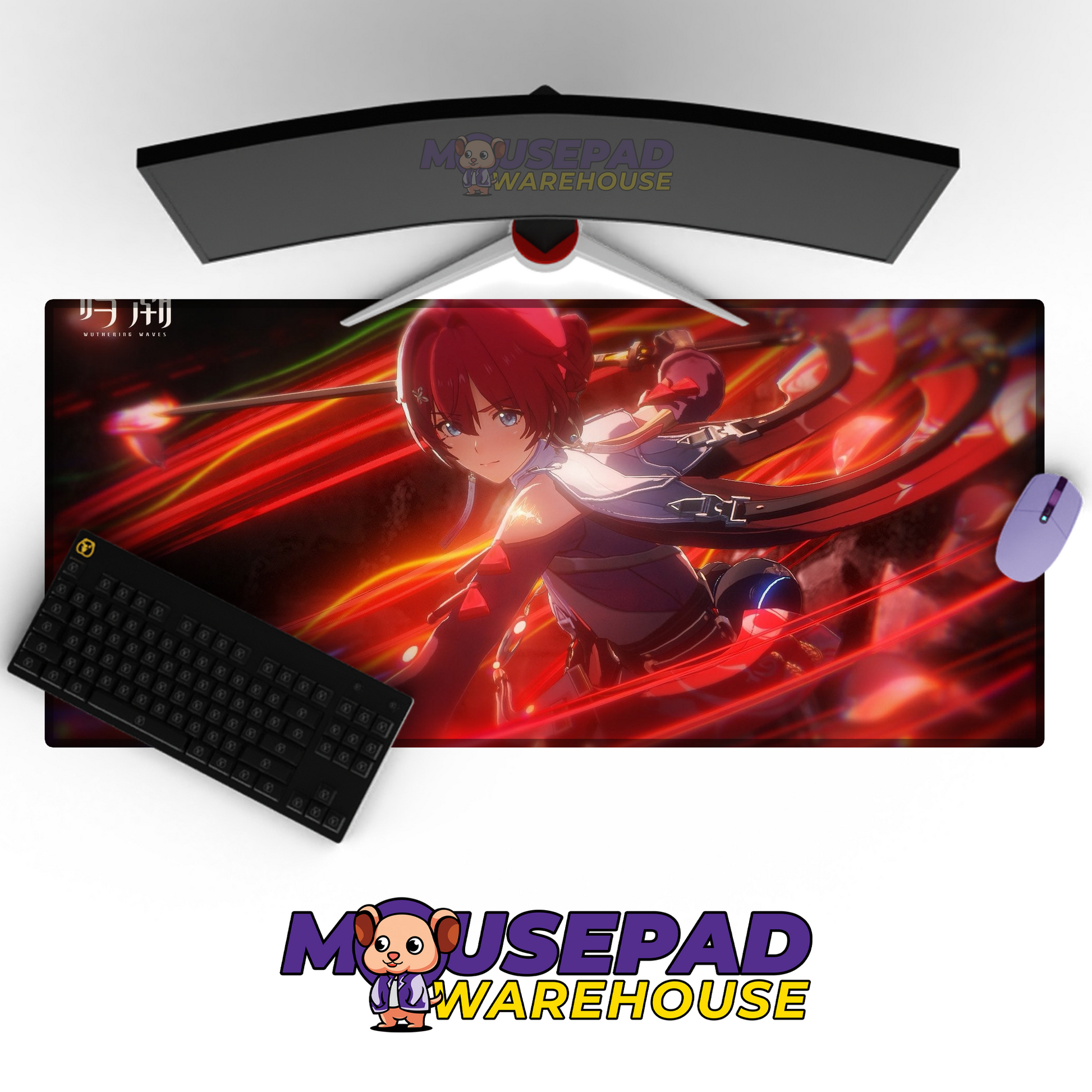 Wuthering Waves V4 Mousepad Mockup