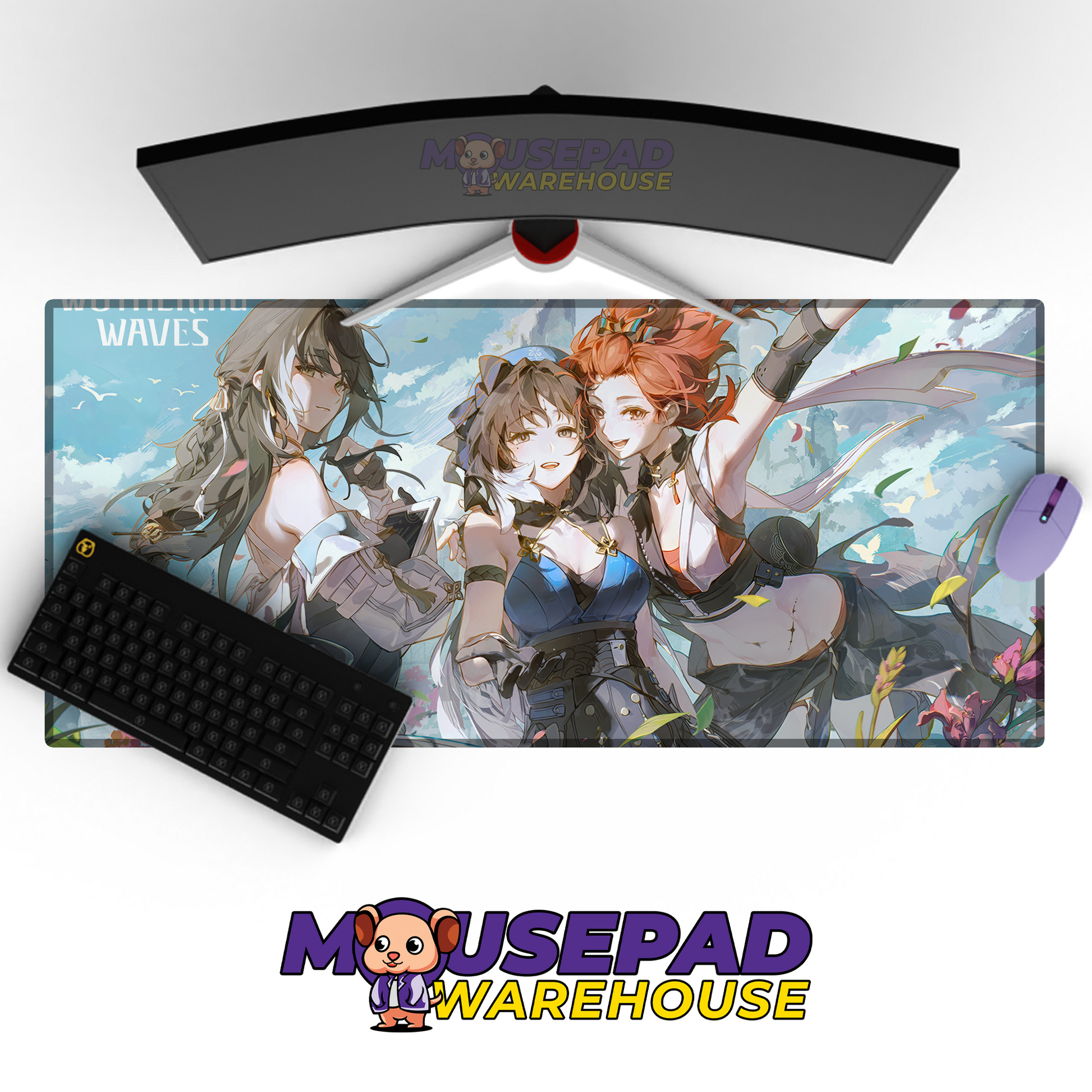 Wuthering Waves V5 Mousepad Mockup