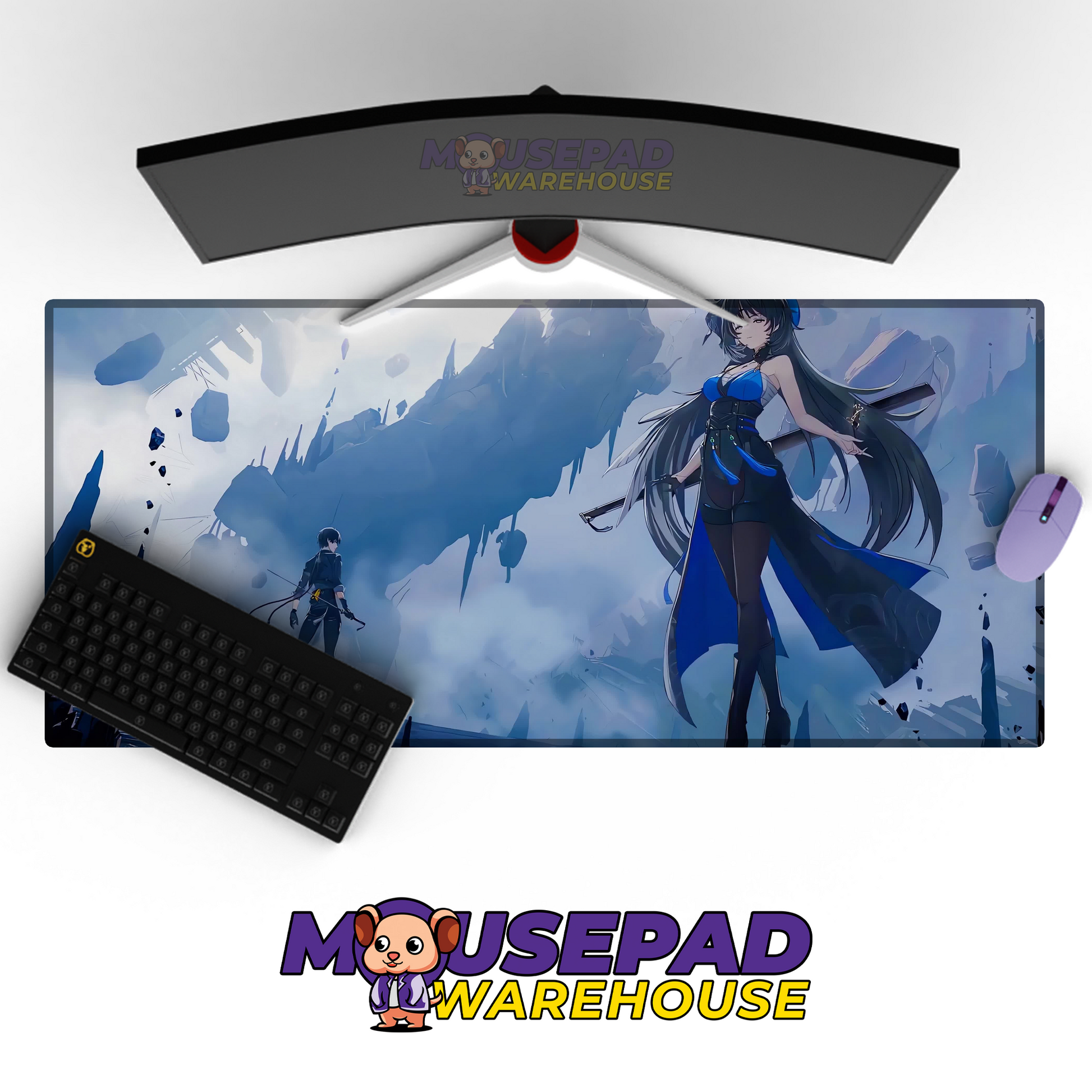 Wuthering Waves V9 Mousepad Mockup