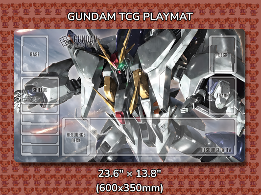 Xi V2 Gundam TCG Playmat Mockup