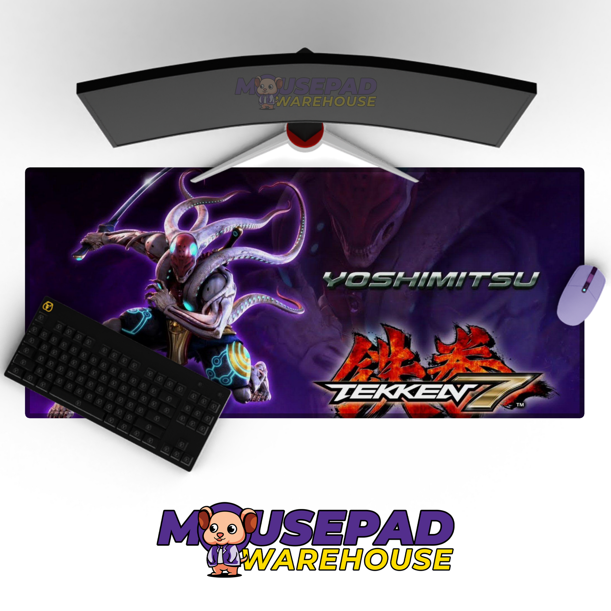 Yoshimitsu Tekken V10 Mousepad Mockup