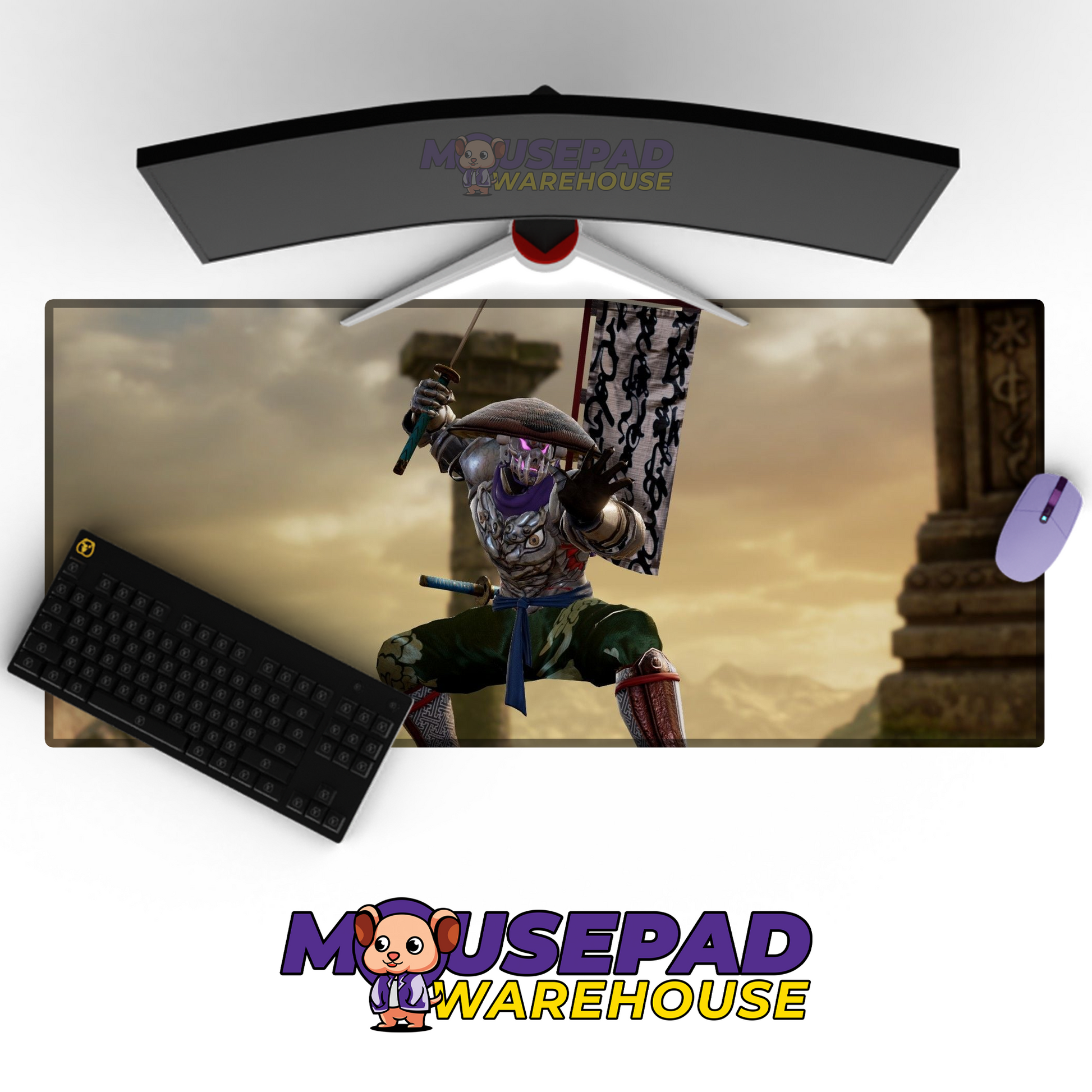 Yoshimitsu Tekken V15 Mousepad Mockup