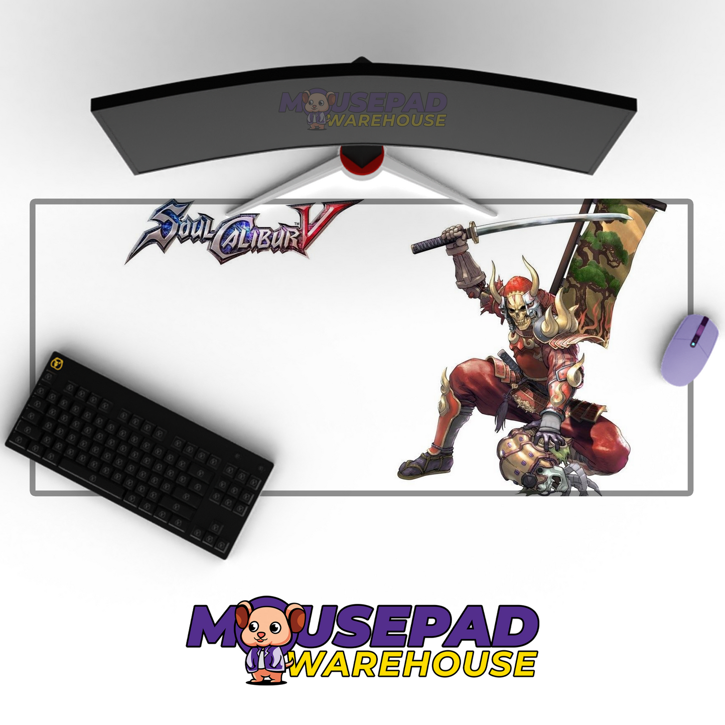 Yoshimitsu Tekken V17 Mousepad Mockup