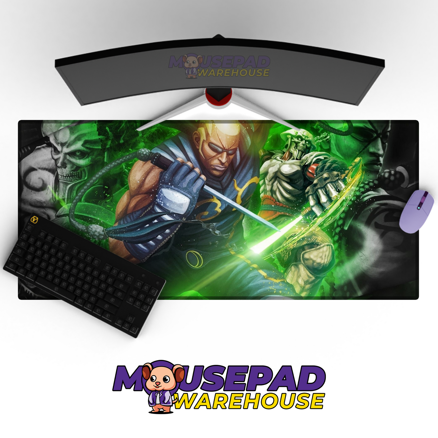 Yoshimitsu Tekken V18 Mousepad Mockup
