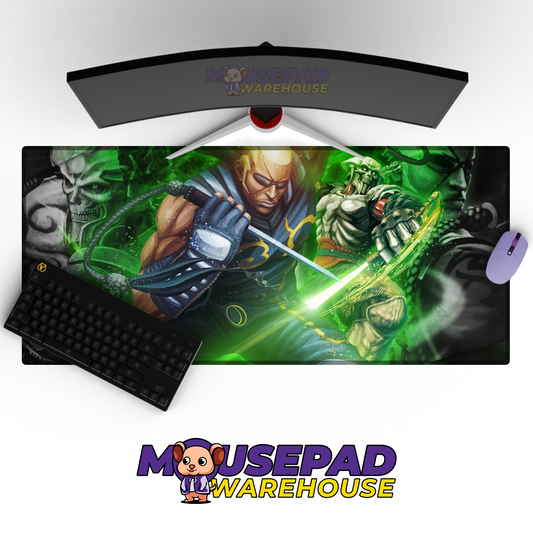 Yoshimitsu Tekken V18 Mousepad Mockup