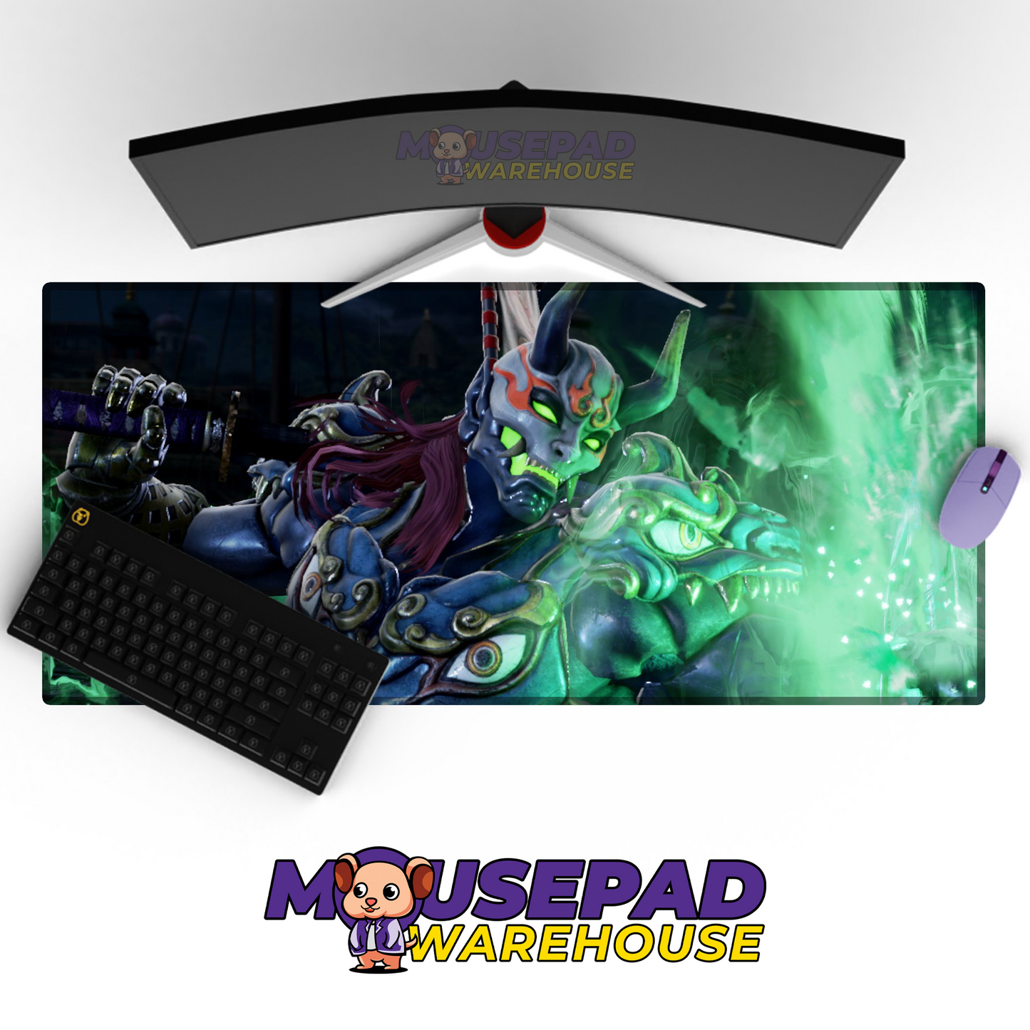 Yoshimitsu Tekken V21 Mousepad Mockup