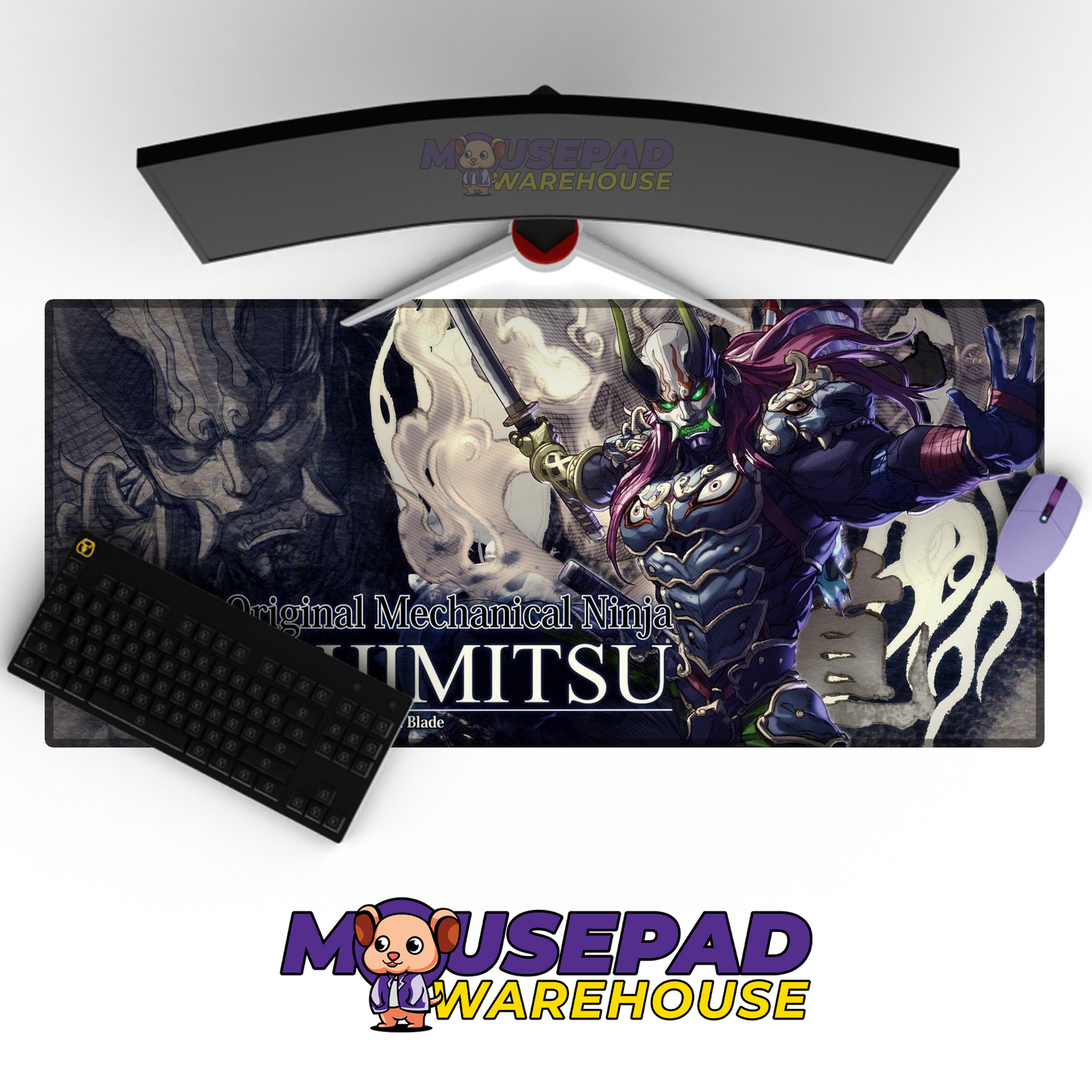 Yoshimitsu Tekken V2 Mousepad Mockup