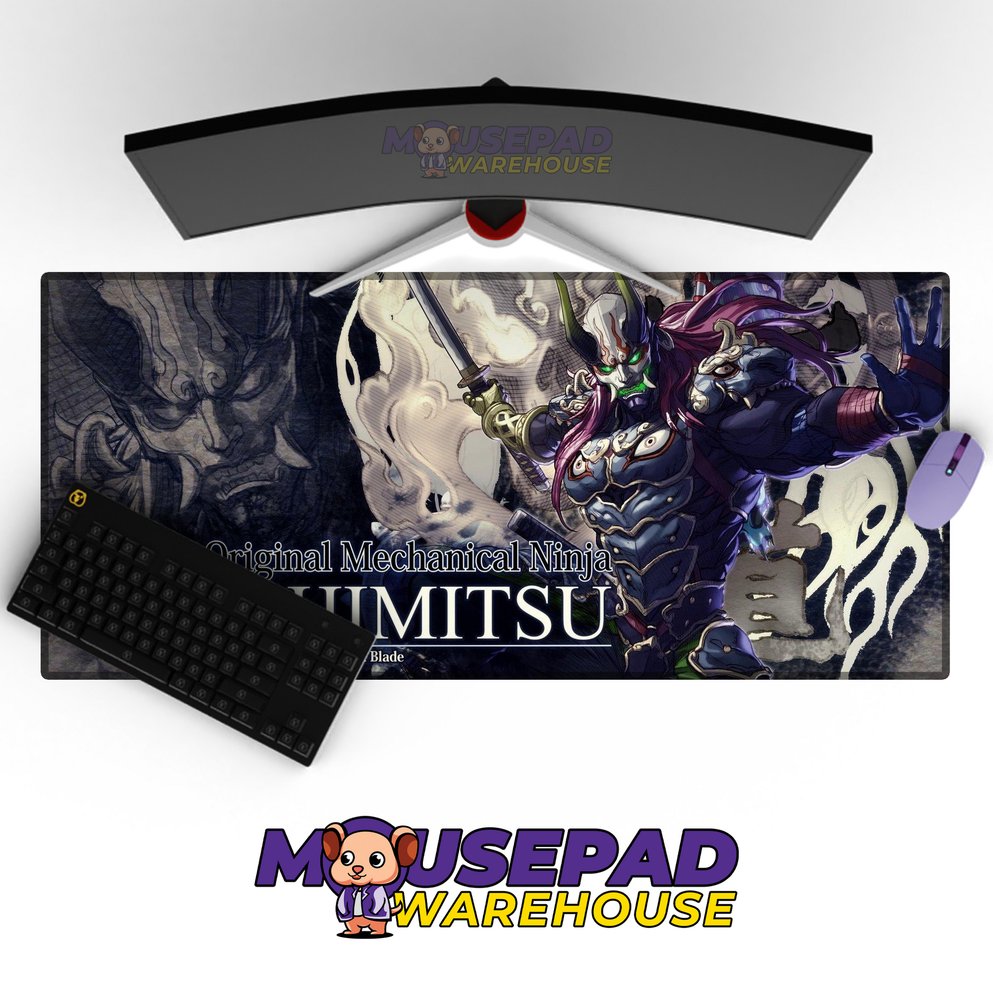 Yoshimitsu Tekken V2 Mousepad Mockup