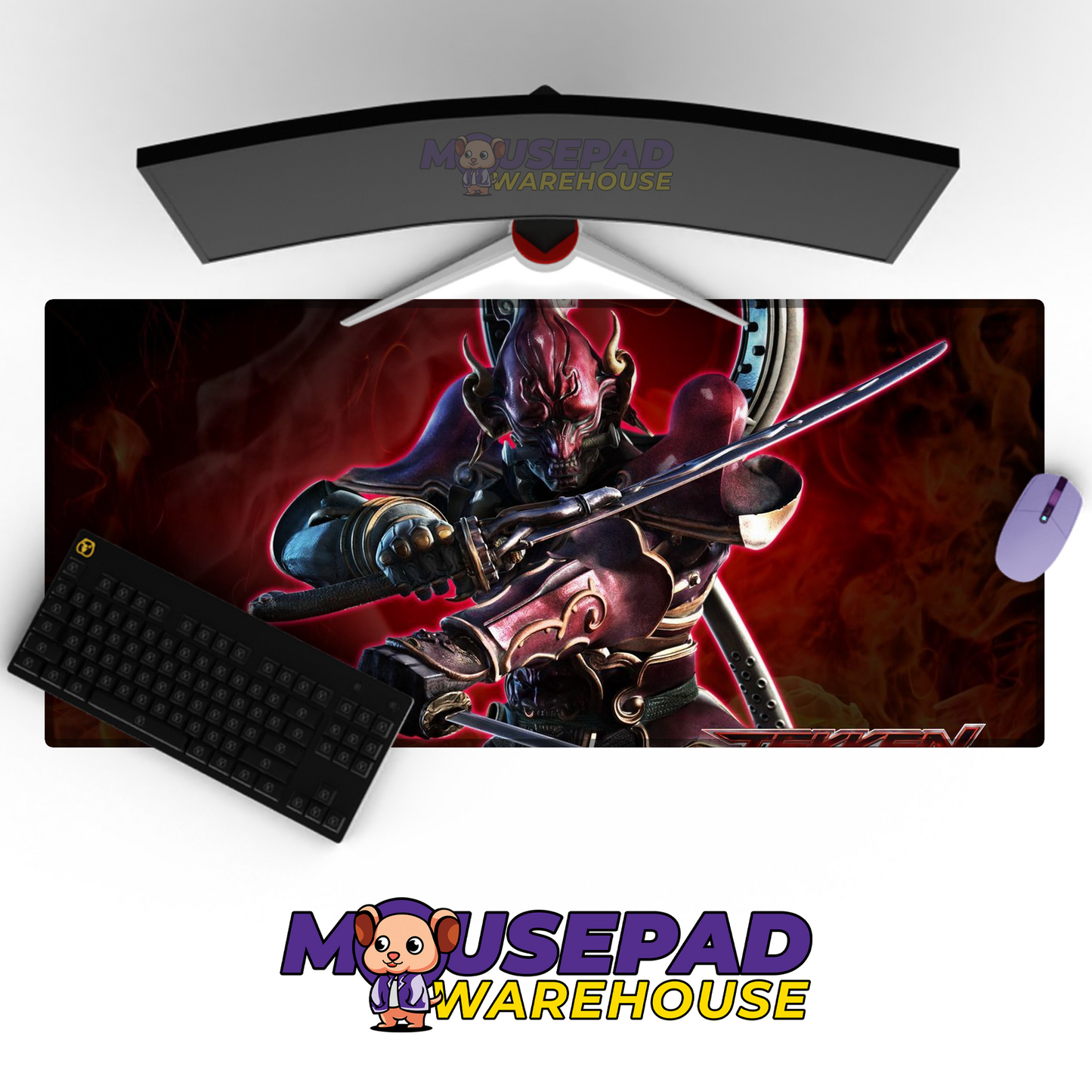 Yoshimitsu Tekken V3 Mousepad Mockup