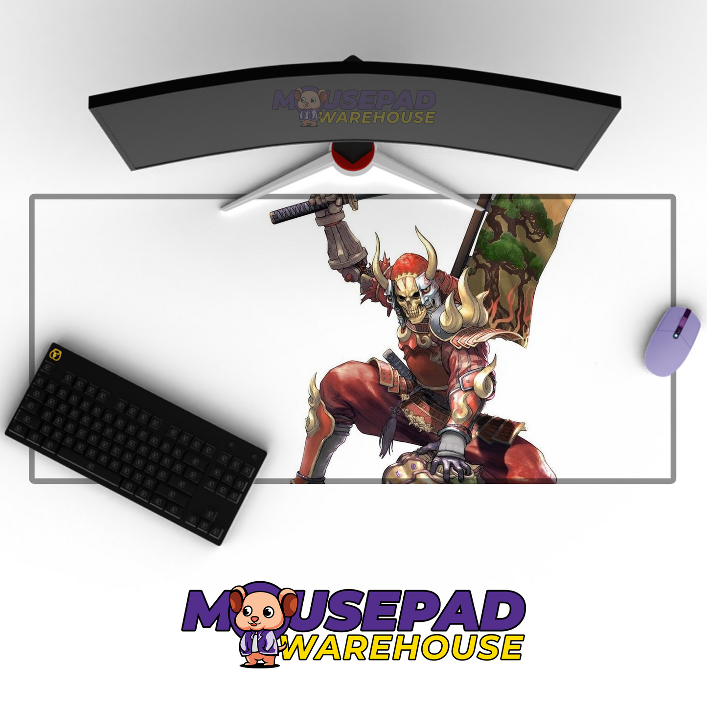 Yoshimitsu Tekken V9 Mousepad Mockup